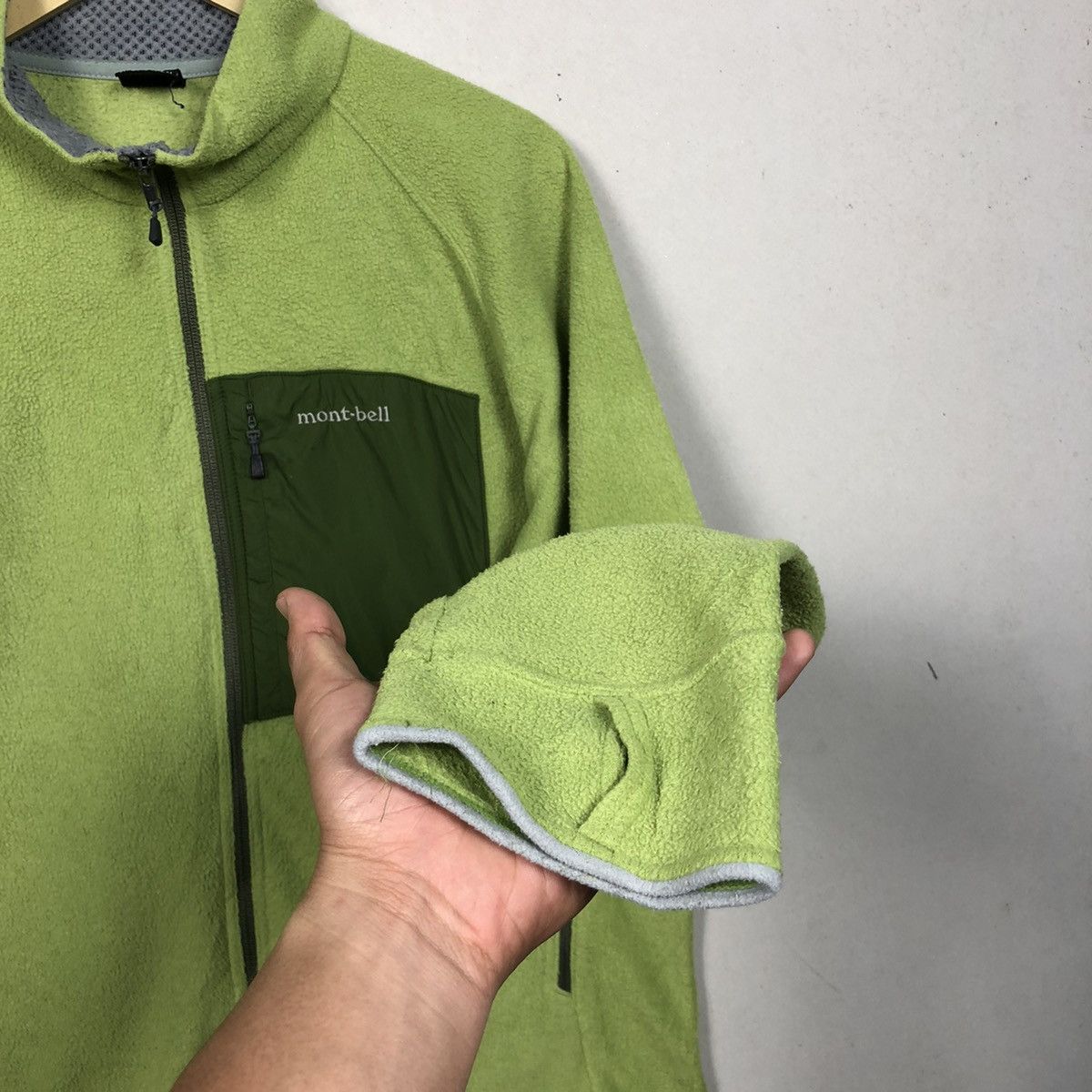 Montbell × Sports Specialties Montbell Climplus Fleece Sweater Jacket - Green Size US L / EU 52-54 / 3 - 6 Thumbnail