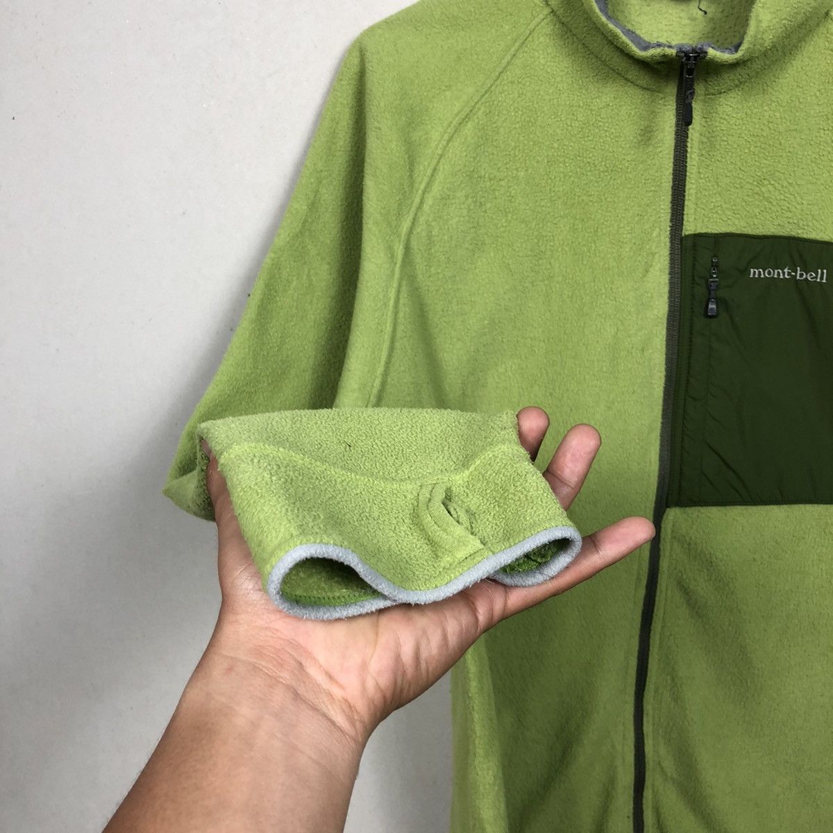 Montbell × Sports Specialties Montbell Climplus Fleece Sweater Jacket - Green Size US L / EU 52-54 / 3 - 5 Thumbnail