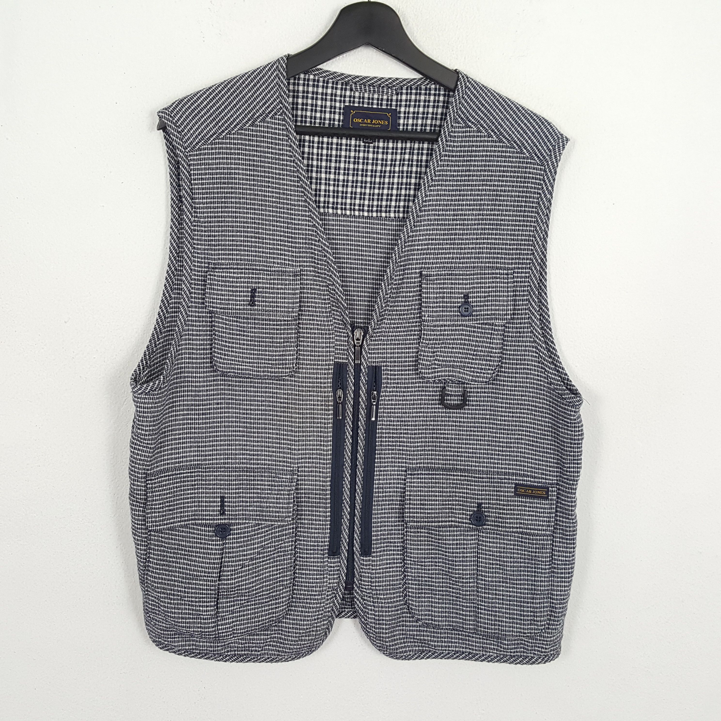 OSCAR JONES Multi Pocket Style Vest
