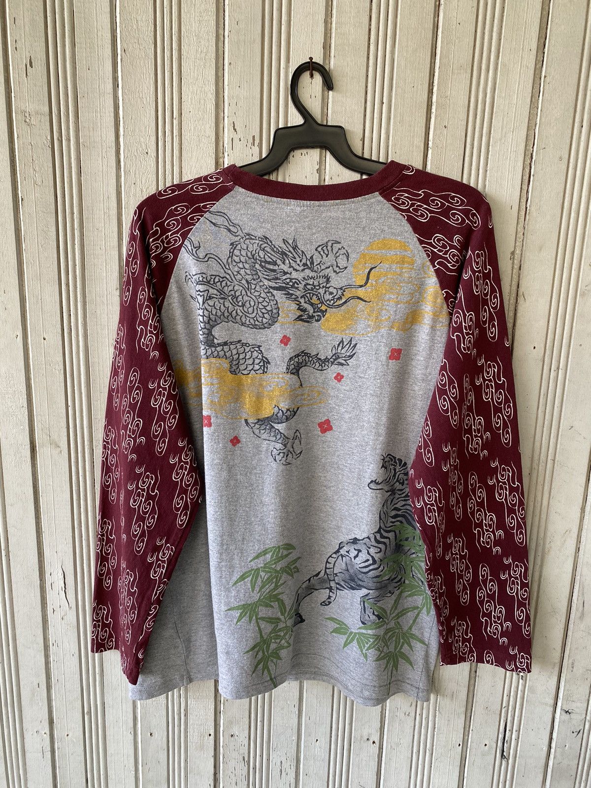 Japanese Brand 🔥Steals🔥Dolo Sukajan Dragon Long Sleeve Size US L / EU 52-54 / 3 - 2 Thumbnail