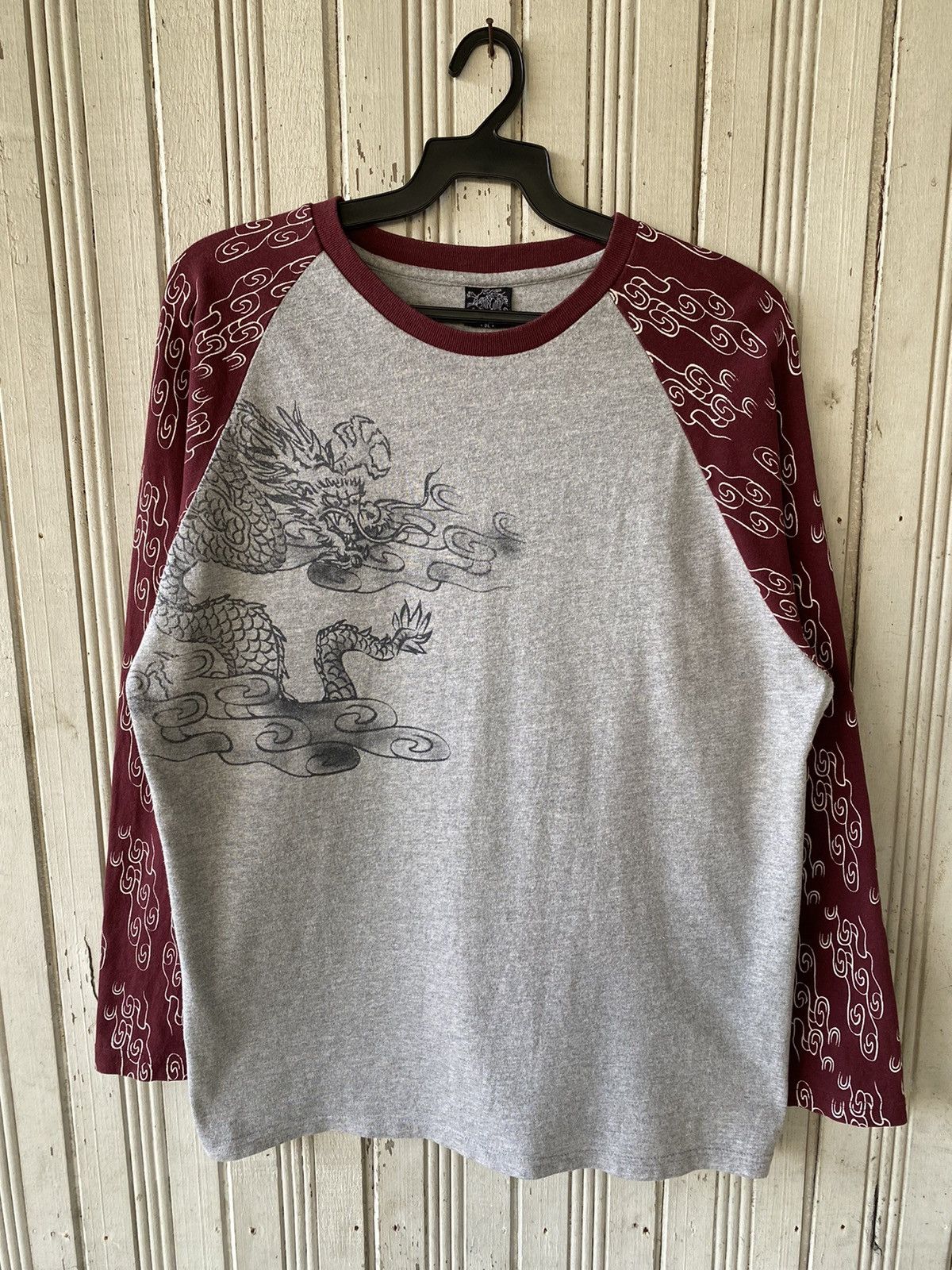 Japanese Brand 🔥Steals🔥Dolo Sukajan Dragon Long Sleeve Size US L / EU 52-54 / 3 - 1 Thumbnail