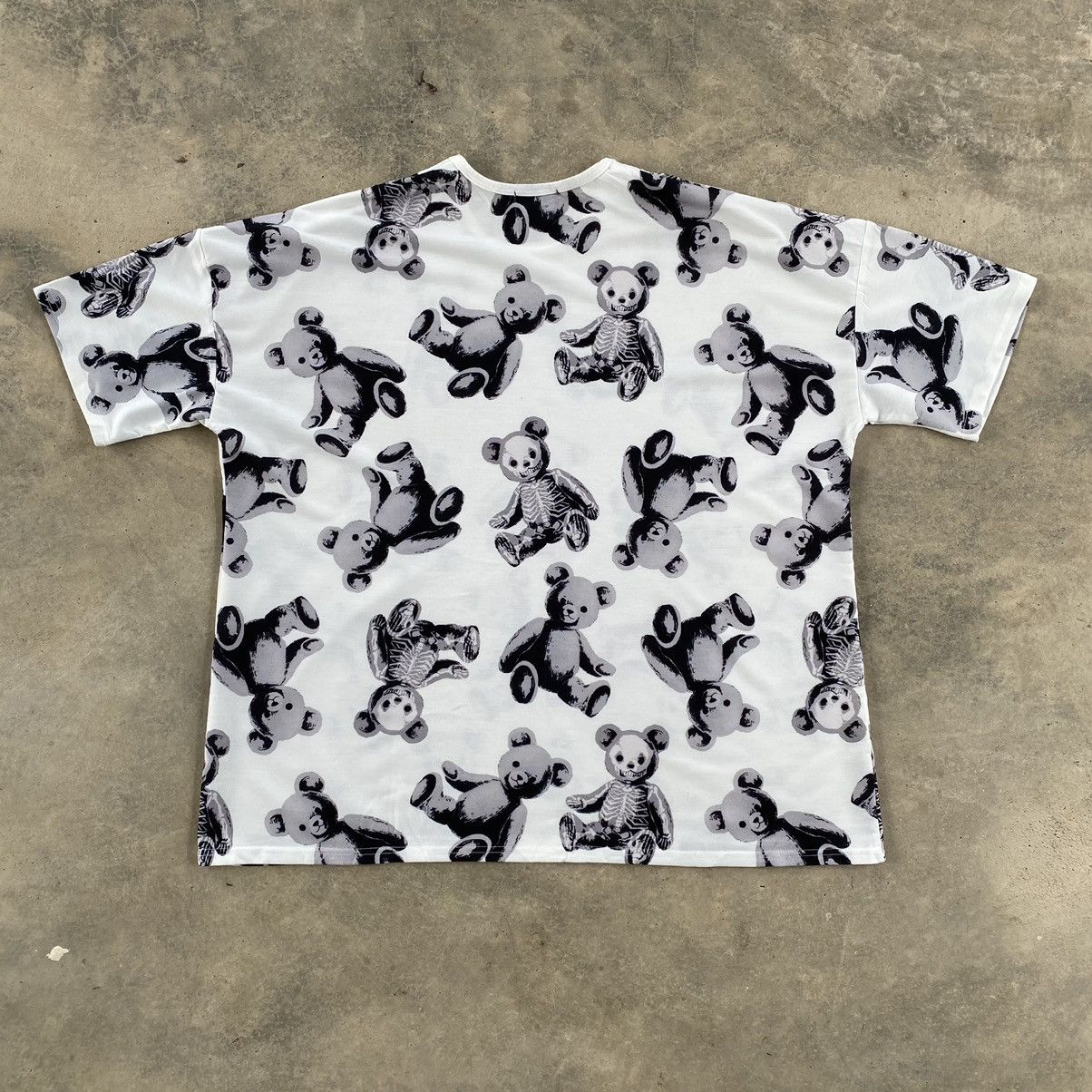 Japanese Brand Vintage Drug Honey Psycho Bear Oversized T-shirt Size US XL / EU 56 / 4 - 2 Thumbnail