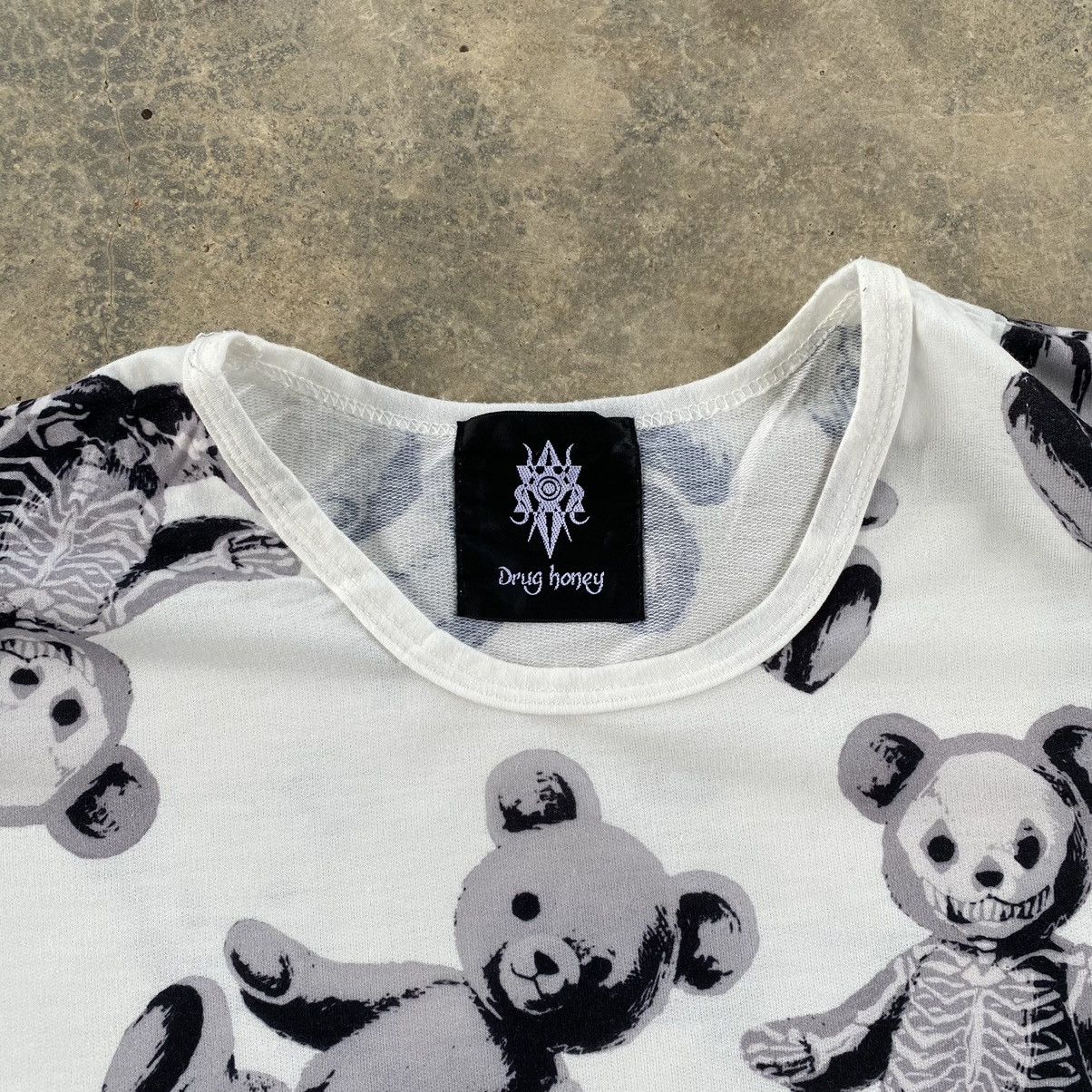 Japanese Brand Vintage Drug Honey Psycho Bear Oversized T-shirt Size US XL / EU 56 / 4 - 10 Thumbnail
