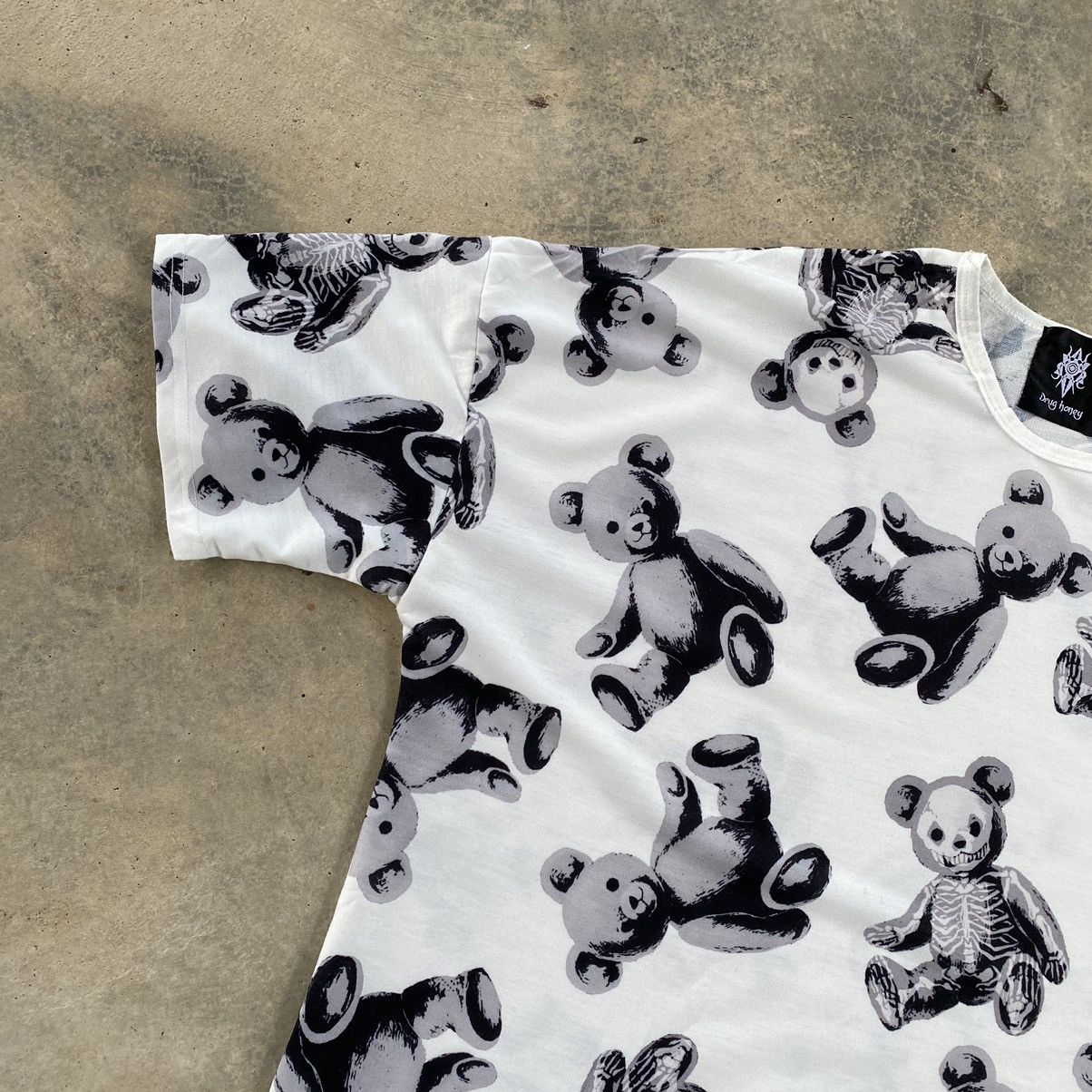Japanese Brand Vintage Drug Honey Psycho Bear Oversized T-shirt Size US XL / EU 56 / 4 - 4 Thumbnail