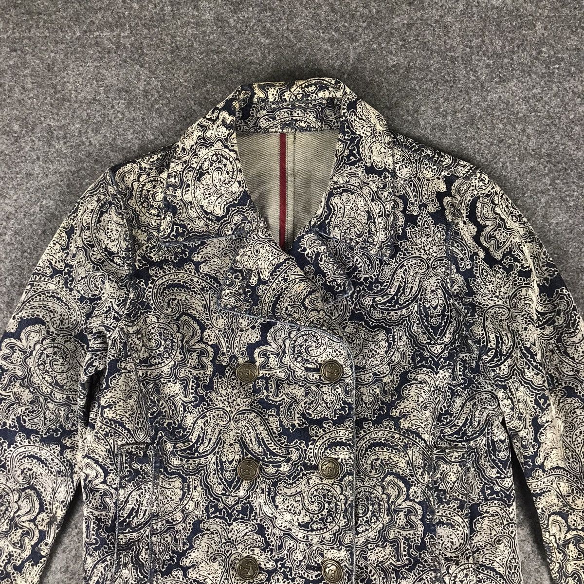 Vintage Denim Jacket Rare Design Inspired By KAPITAL Size US M / EU 48-50 / 2 - 8 Thumbnail