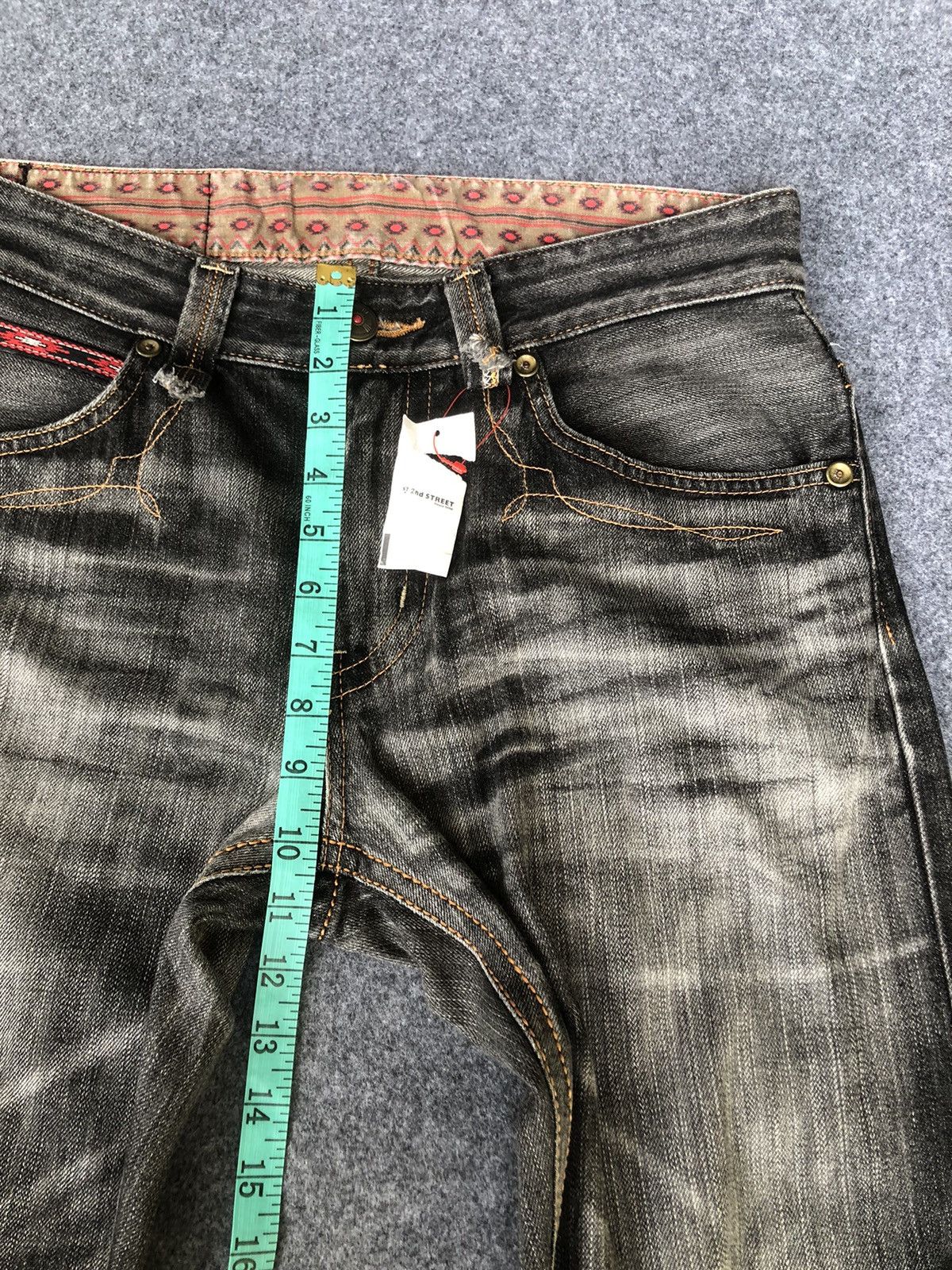 Edwin vintage’Y2k🔥EDWIN XV🔥Light Wash Black Denim Size US 32 / EU 48 - 4 Thumbnail