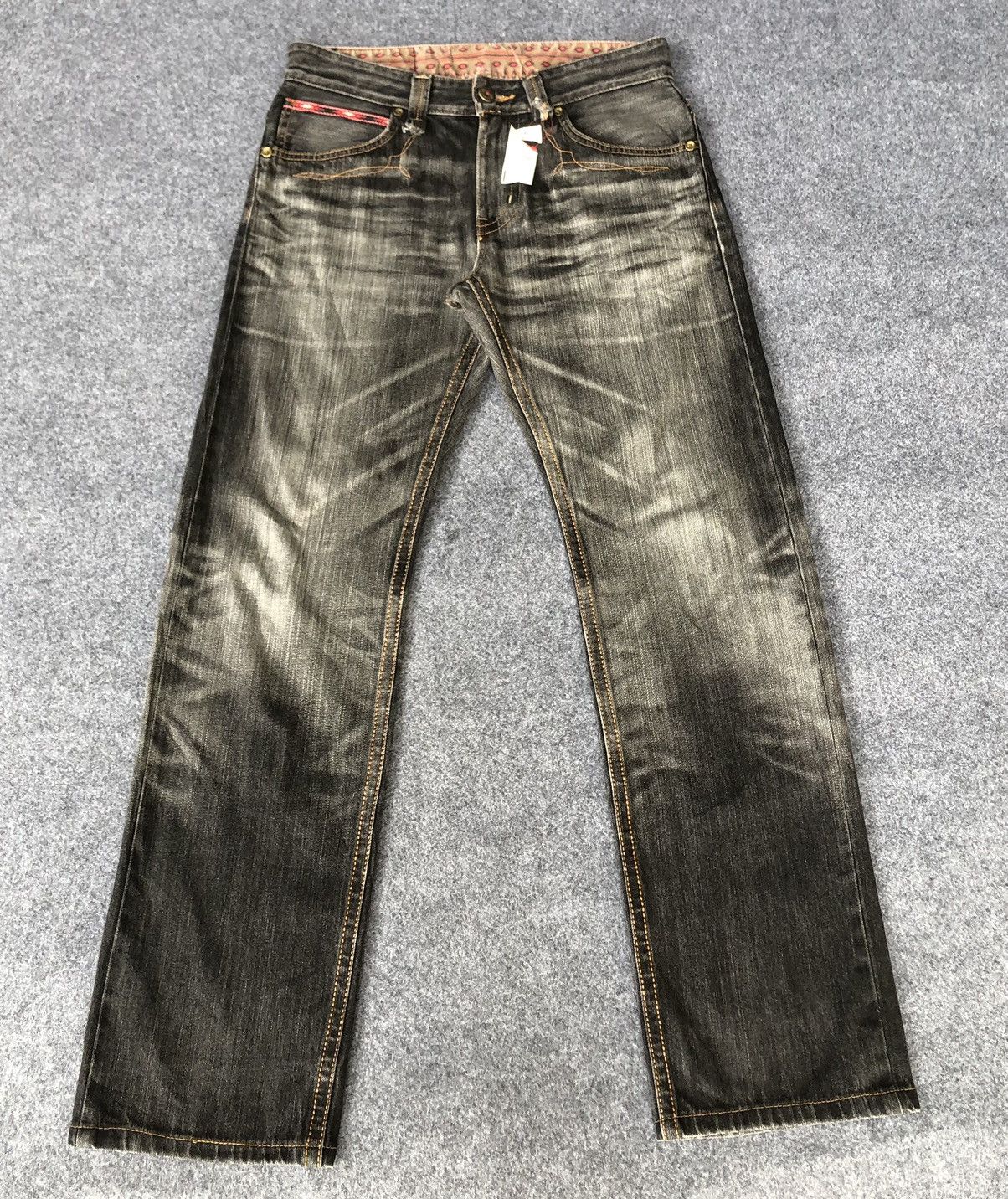 Edwin vintage’Y2k🔥EDWIN XV🔥Light Wash Black Denim Size US 32 / EU 48 - 1 Thumbnail