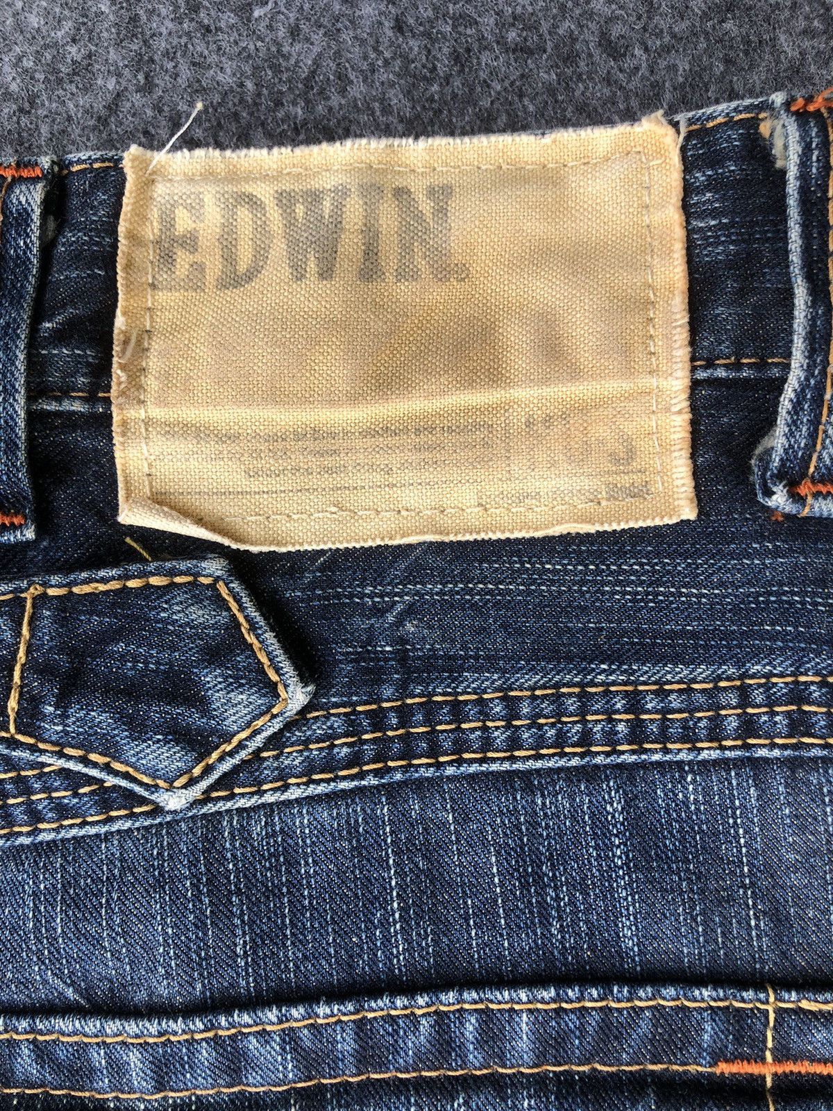 Edwin Vintage’Y2k🔥EDWIN XV-S🔥Distressed Bootcut Light Wash Denim Size US 30 / EU 46 - 10 Thumbnail