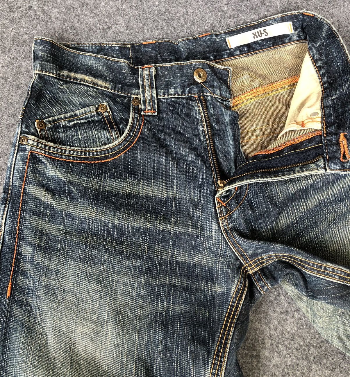 Edwin Vintage’Y2k🔥EDWIN XV-S🔥Distressed Bootcut Light Wash Denim Size US 30 / EU 46 - 5 Thumbnail