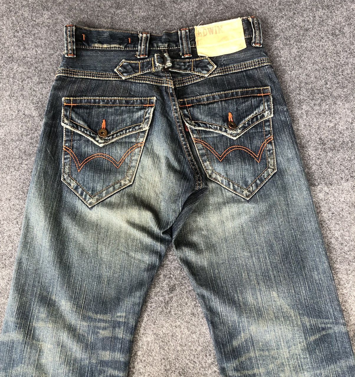 Edwin Vintage’Y2k🔥EDWIN XV-S🔥Distressed Bootcut Light Wash Denim Size US 30 / EU 46 - 8 Thumbnail