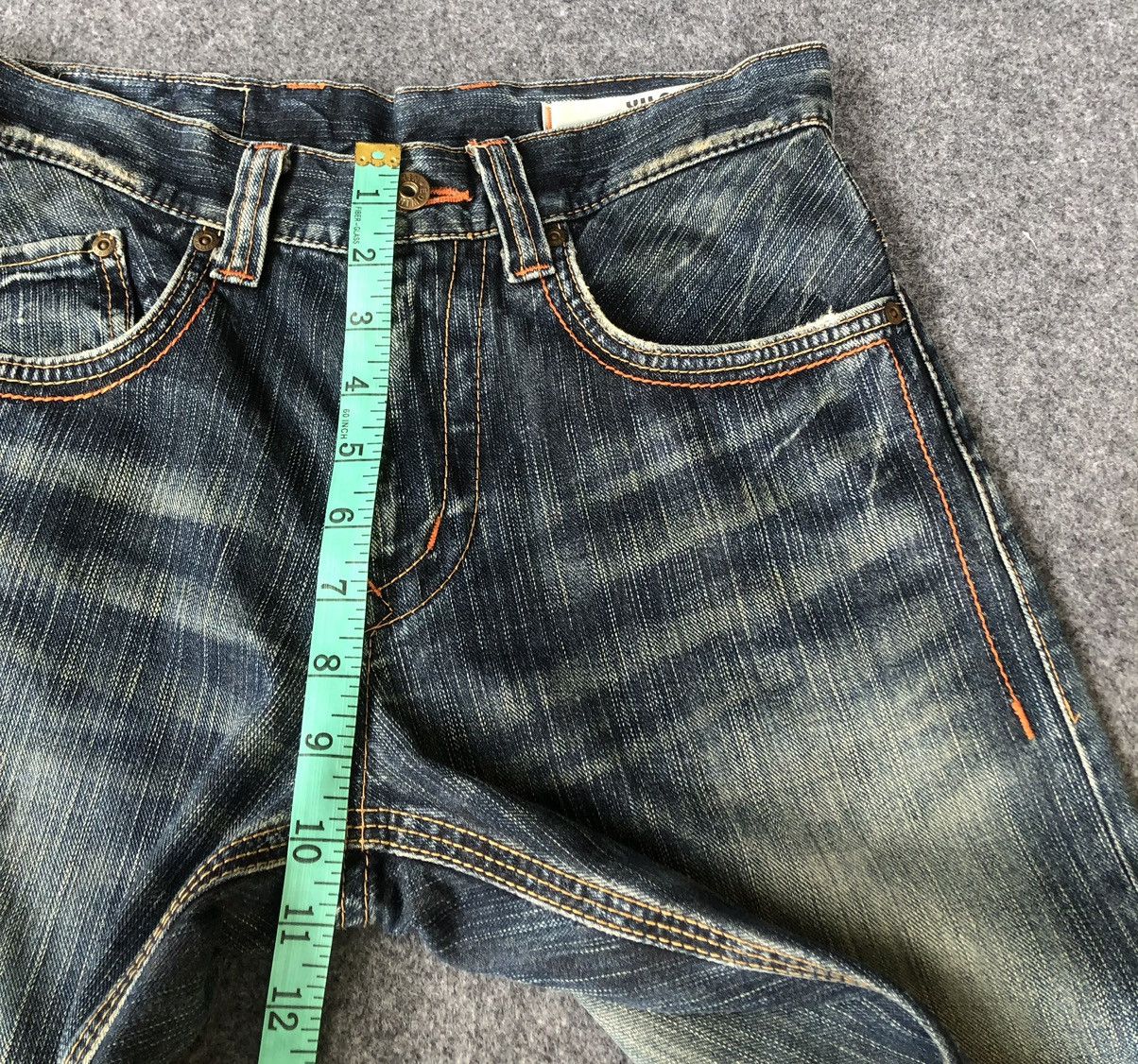 Edwin Vintage’Y2k🔥EDWIN XV-S🔥Distressed Bootcut Light Wash Denim Size US 30 / EU 46 - 4 Thumbnail