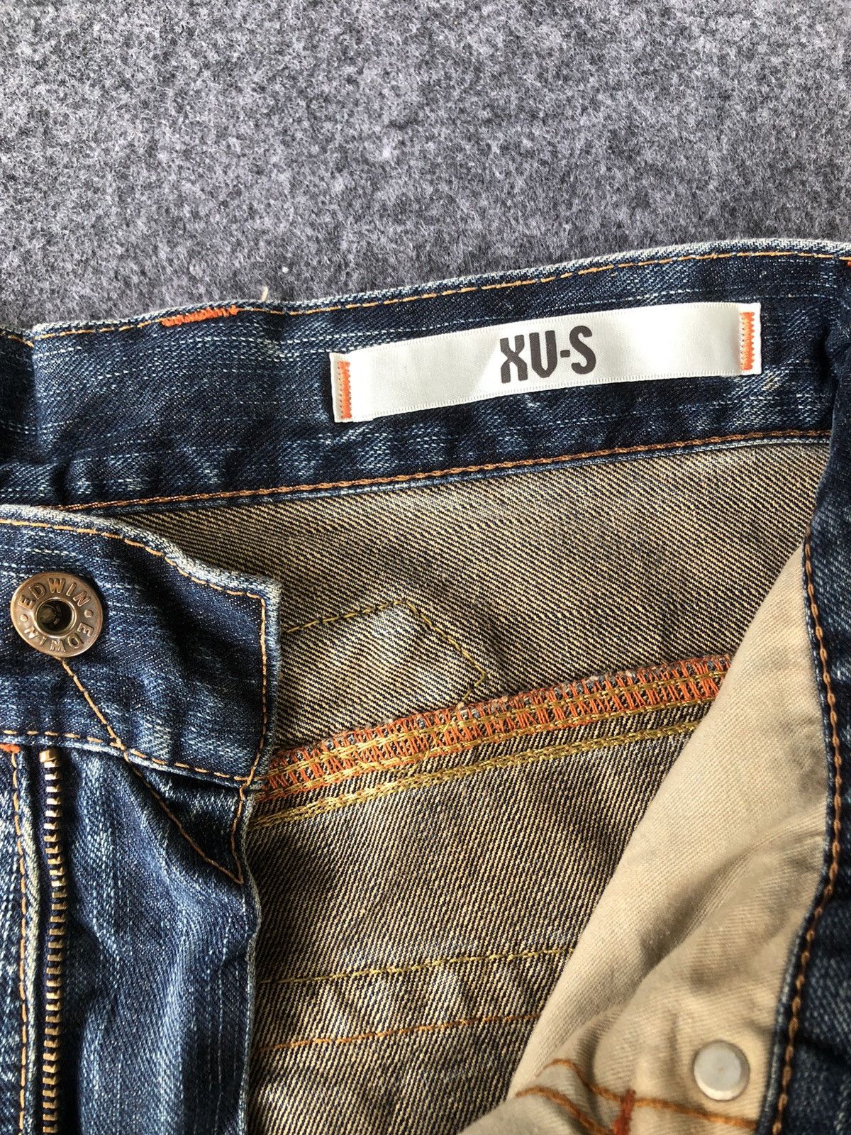 Edwin Vintage’Y2k🔥EDWIN XV-S🔥Distressed Bootcut Light Wash Denim Size US 30 / EU 46 - 11 Thumbnail
