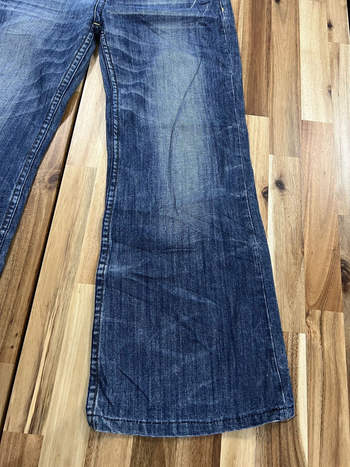 Japanese Brand Wavelist Flare Japanese Brand Denim Jeans Size US 34 / EU 50 - 3 Thumbnail