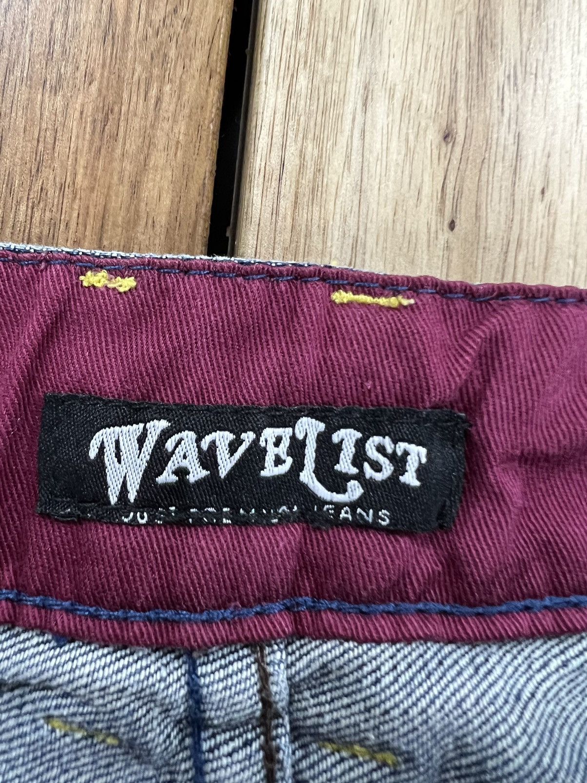 Japanese Brand Wavelist Flare Japanese Brand Denim Jeans Size US 34 / EU 50 - 7 Thumbnail