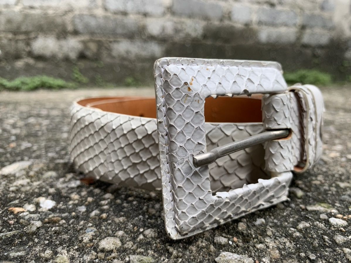 Genuine Leather × Orciani Orciani Genuine Snake Leather Belts Size ONE SIZE - 3 Thumbnail
