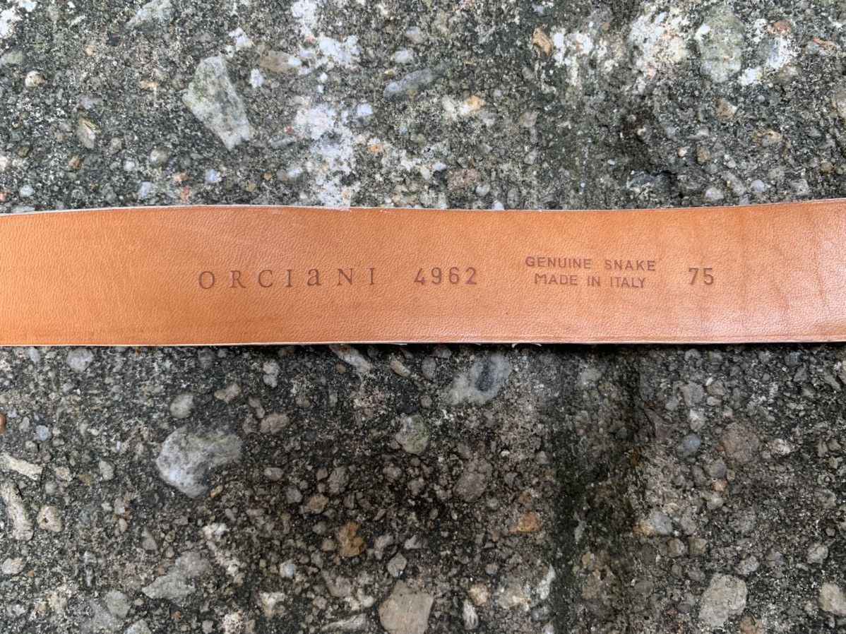 Genuine Leather × Orciani Orciani Genuine Snake Leather Belts Size ONE SIZE - 19 Thumbnail