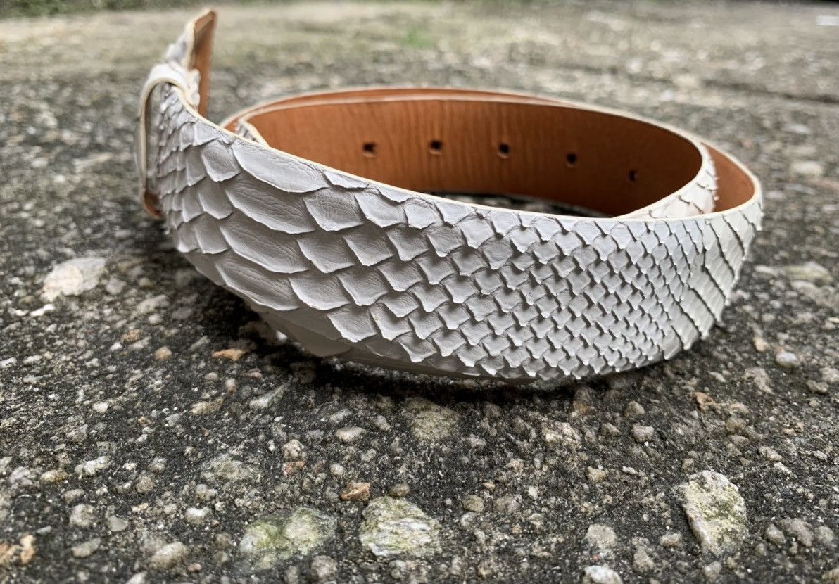 Genuine Leather × Orciani Orciani Genuine Snake Leather Belts Size ONE SIZE - 4 Thumbnail