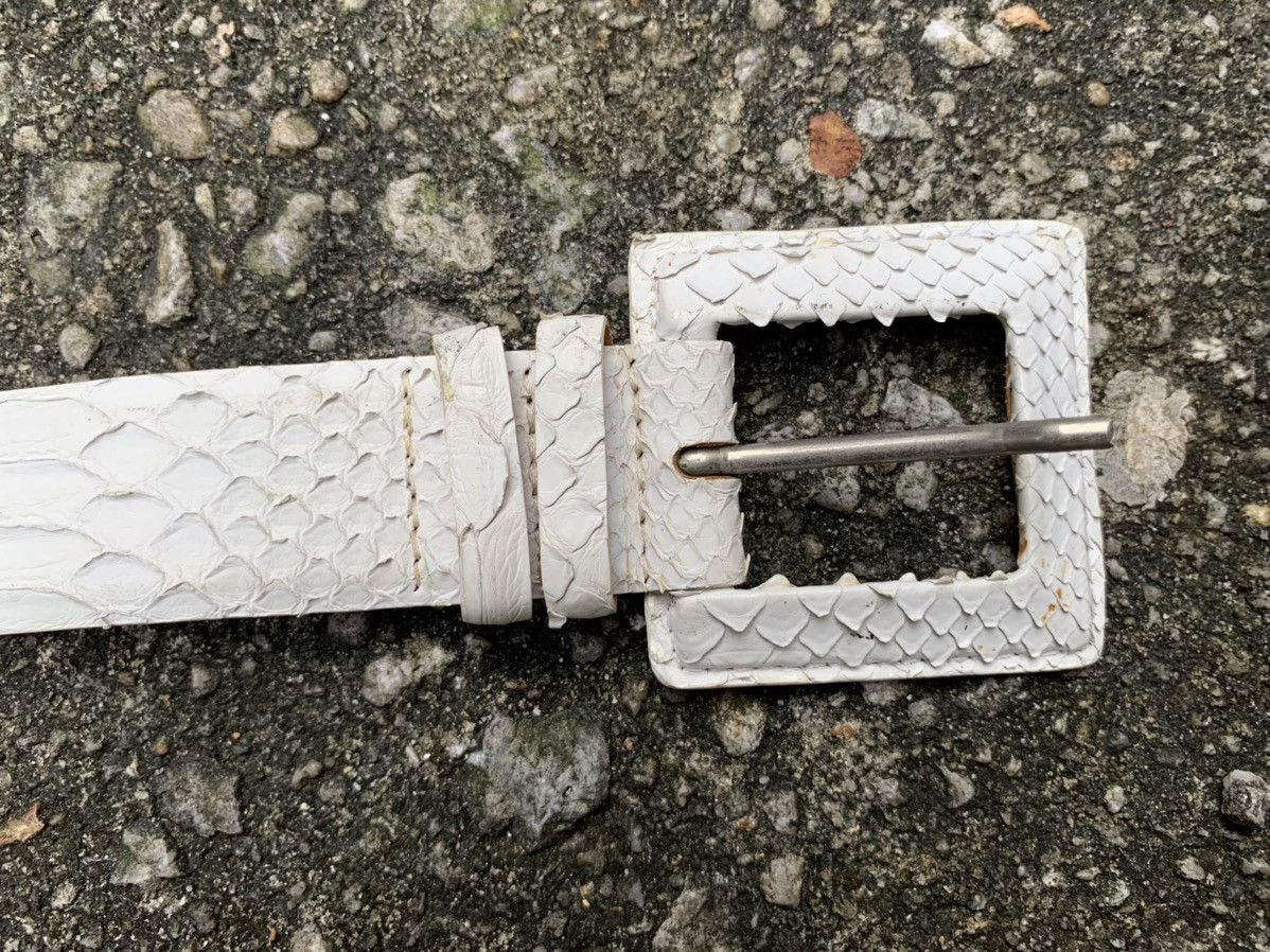 Genuine Leather × Orciani Orciani Genuine Snake Leather Belts Size ONE SIZE - 9 Thumbnail