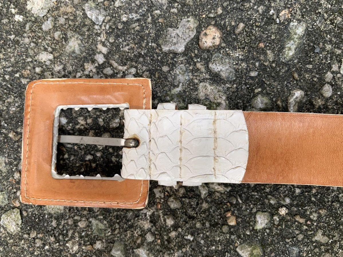 Genuine Leather × Orciani Orciani Genuine Snake Leather Belts Size ONE SIZE - 18 Thumbnail