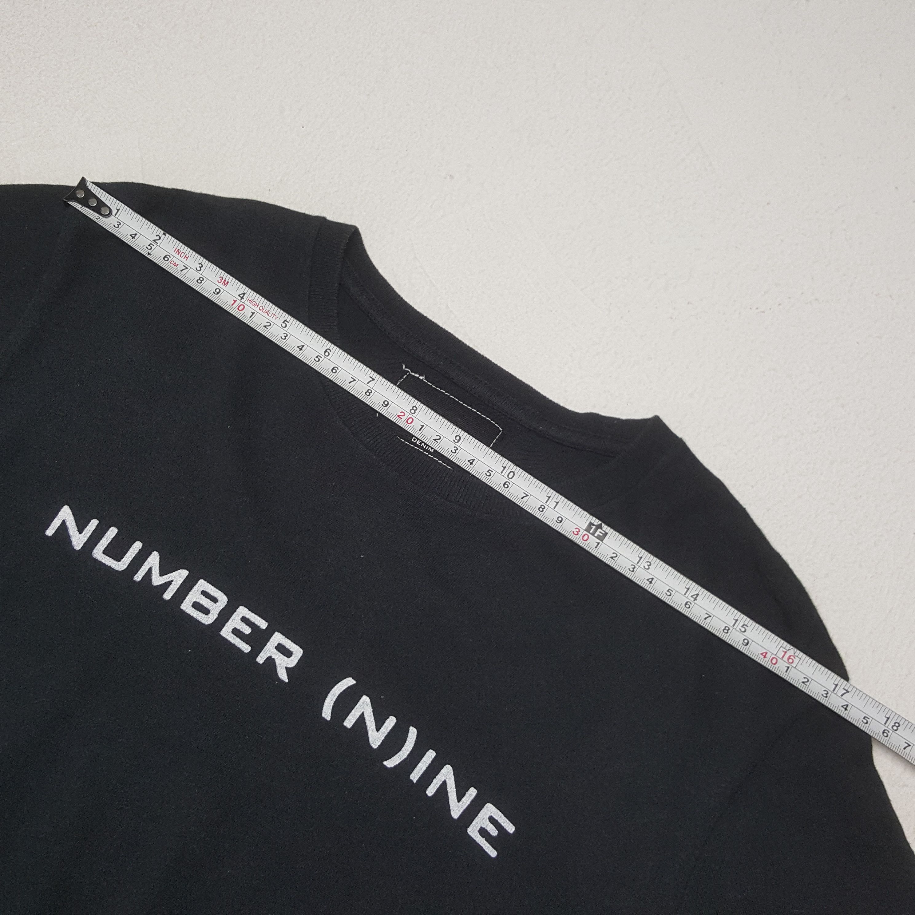 Japanese Brand × Number (N)ine × Vintage Vintage Number (N)ine Japanese Brand Long Sleeve Tshirt Size US M / EU 48-50 / 2 - 5 Thumbnail