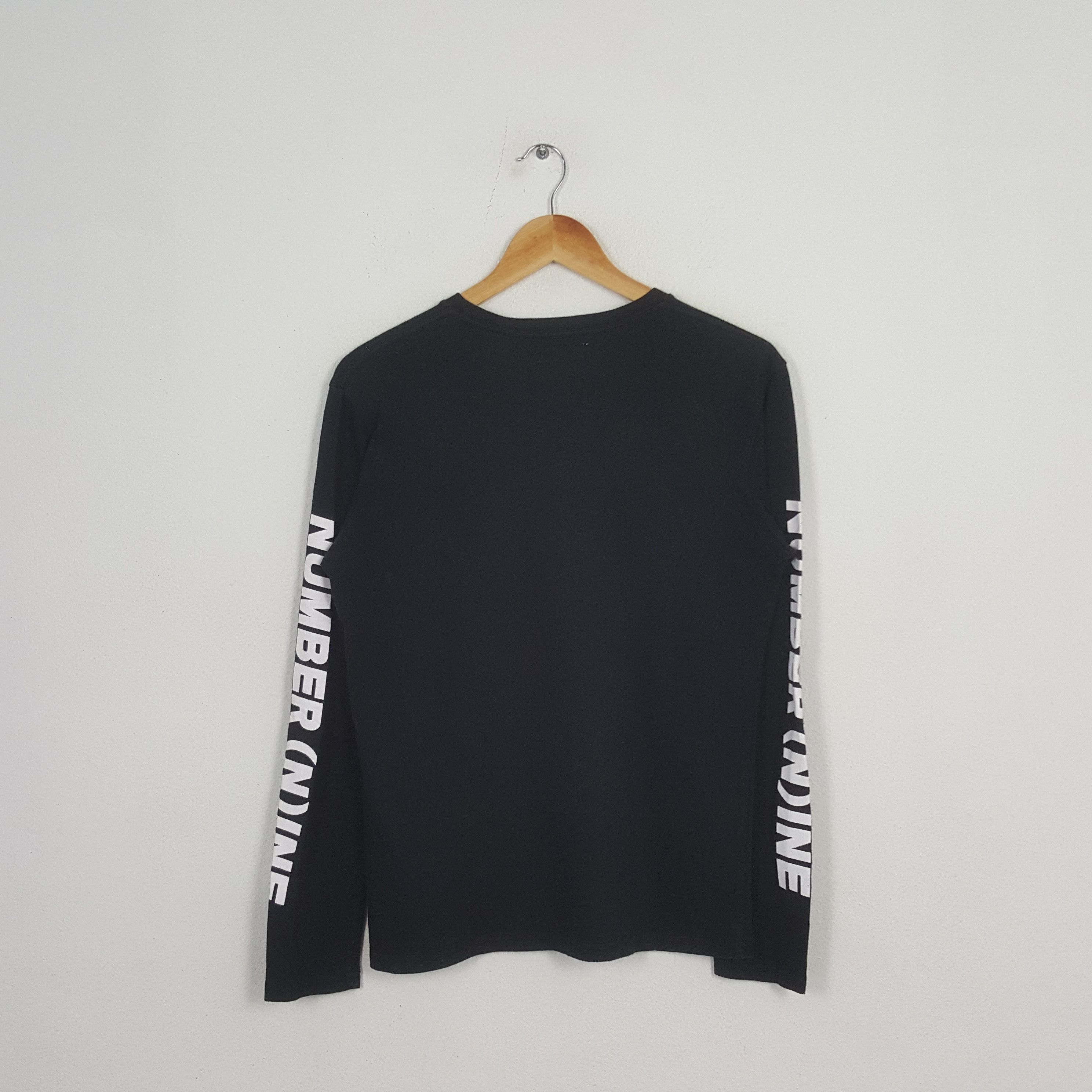 Japanese Brand × Number (N)ine × Vintage Vintage Number (N)ine Japanese Brand Long Sleeve Tshirt Size US M / EU 48-50 / 2 - 3 Thumbnail