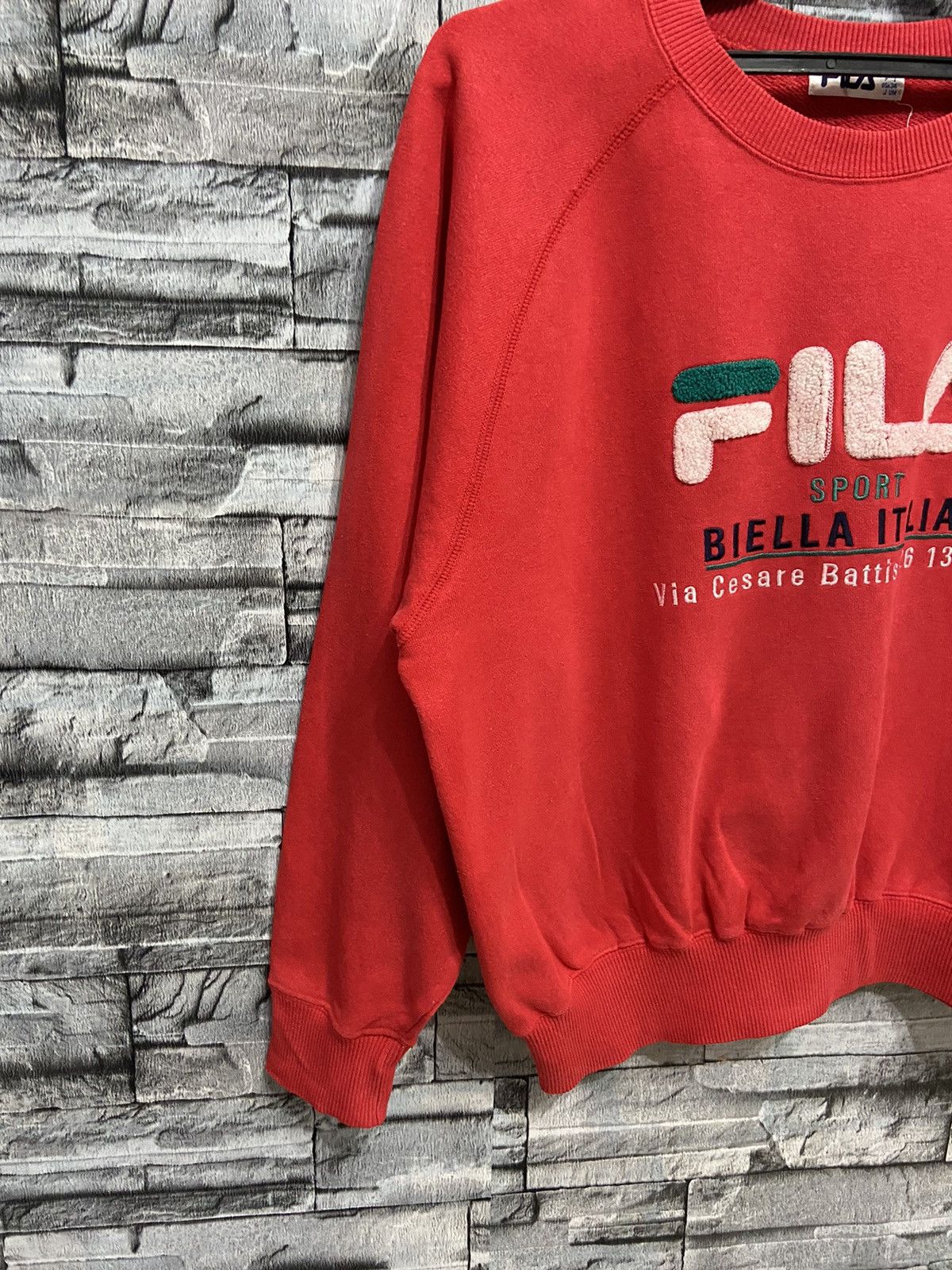 Fila Vintage Fila sweatshirt big logo embroidered fit M Size US M / EU 48-50 / 2 - 5 Thumbnail
