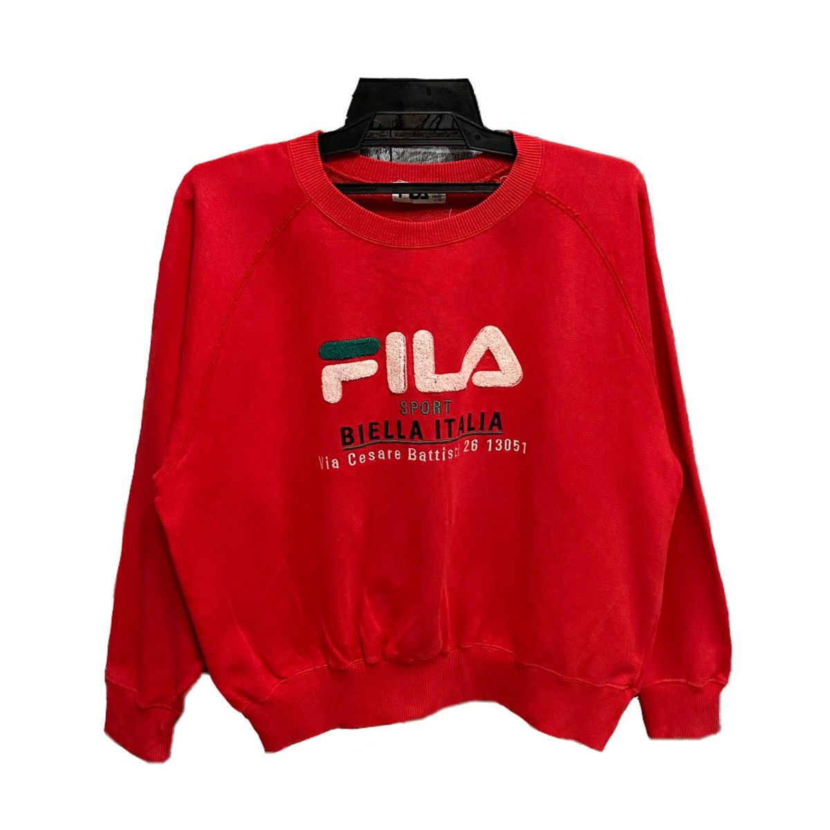 Fila Vintage Fila sweatshirt big logo embroidered fit M Size US M / EU 48-50 / 2 - 1 Thumbnail