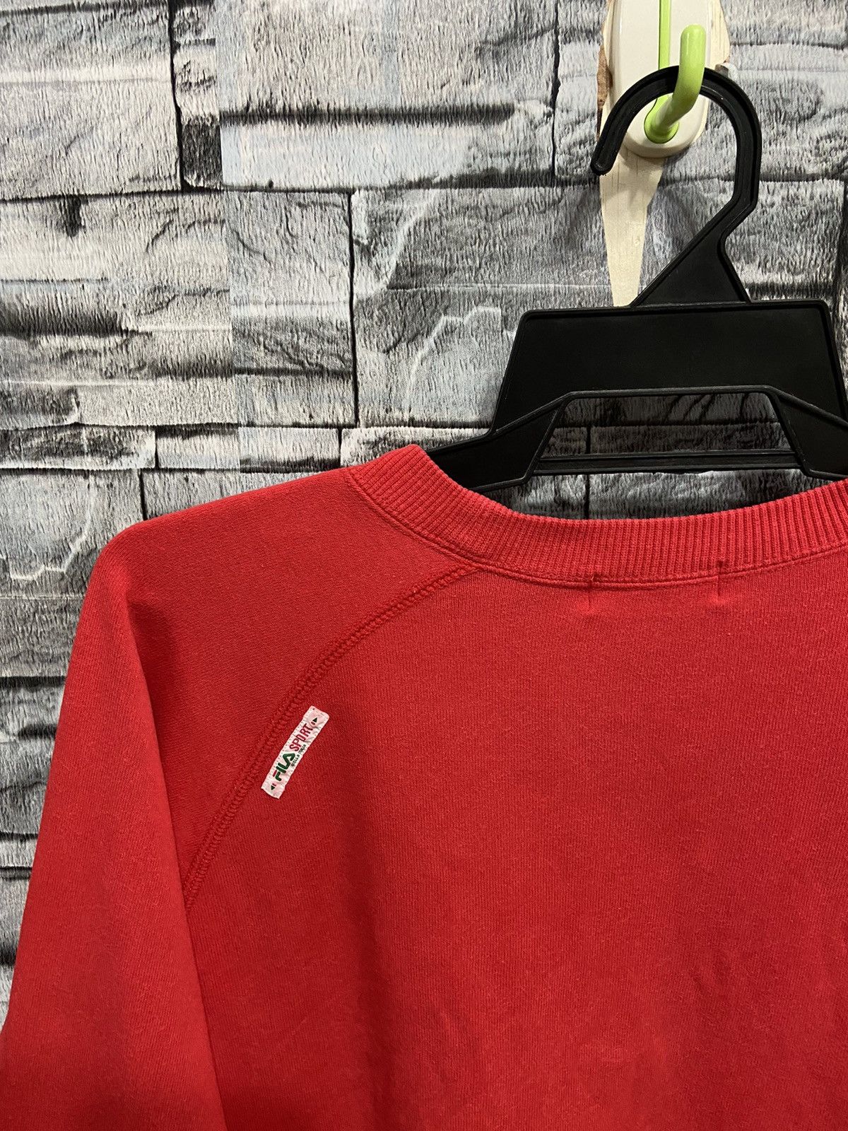 Fila Vintage Fila sweatshirt big logo embroidered fit M Size US M / EU 48-50 / 2 - 9 Thumbnail