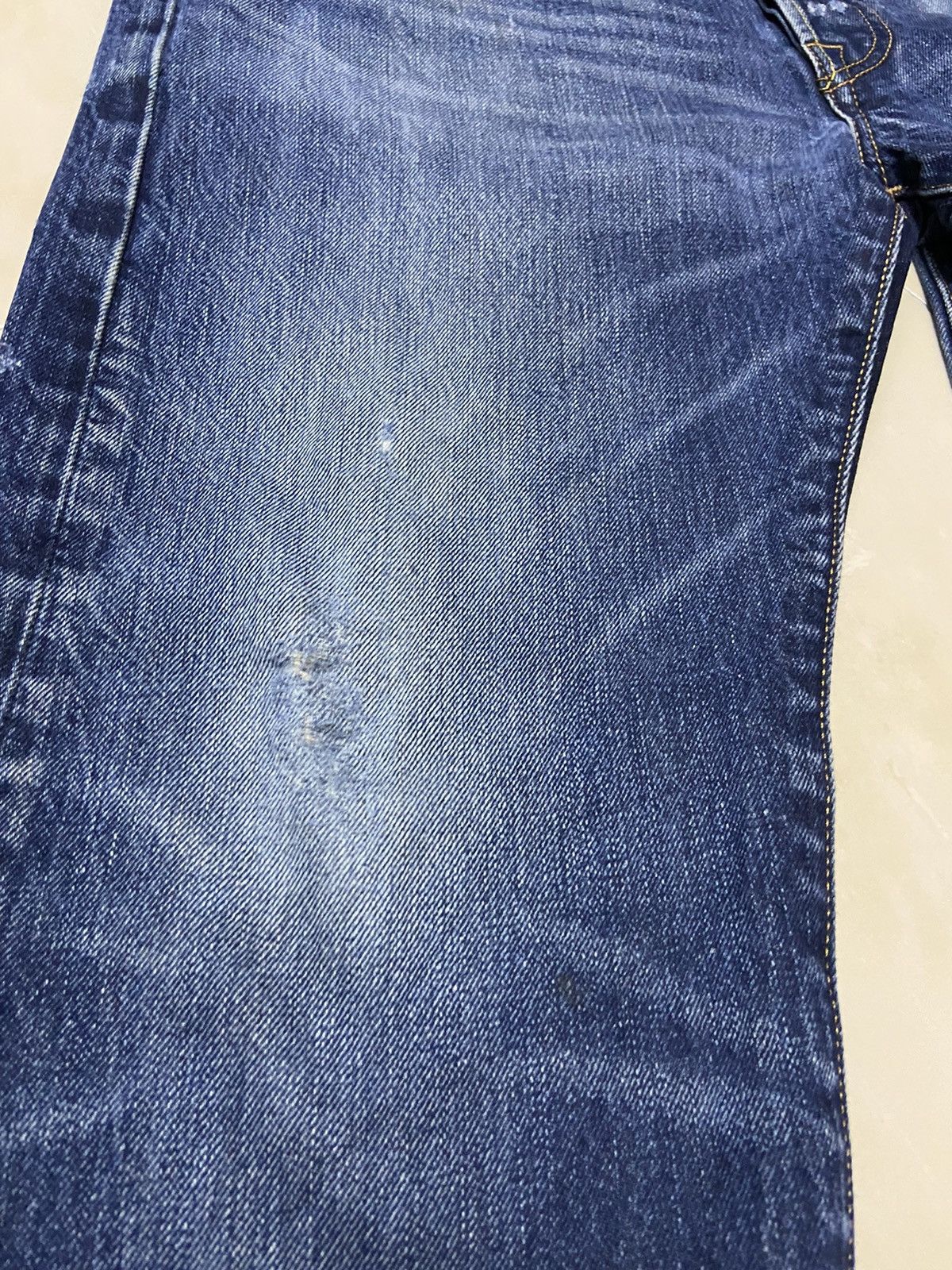 Levi's Vintage Clothing Vintage 501 Levis Jeans Denim fit W35 straight cut dark blue Size US 35 - 7 Thumbnail