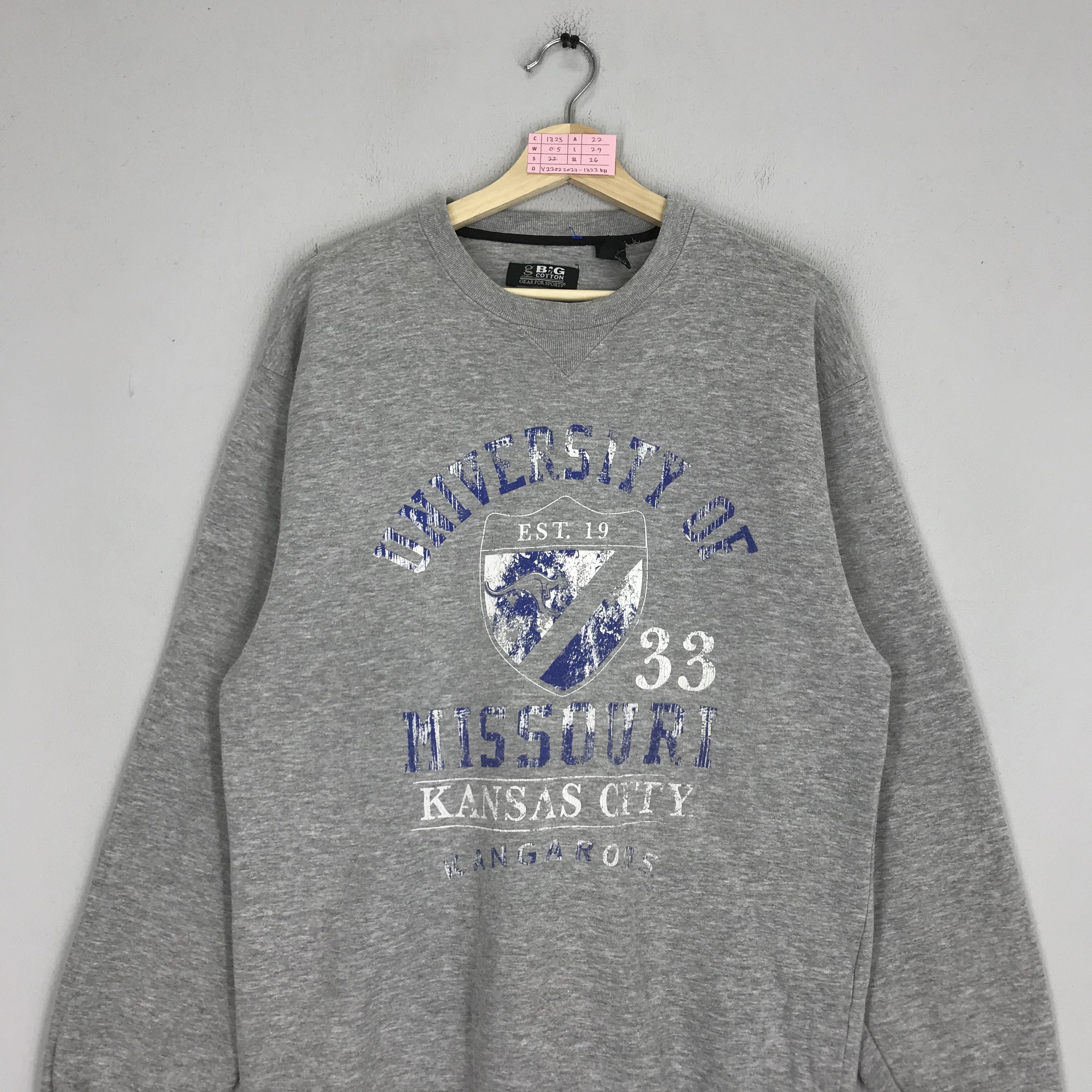 Gear for Sports Vintage University Of Missouri Kansas City Sweatshirt Size US M / EU 48-50 / 2 - 3 Thumbnail
