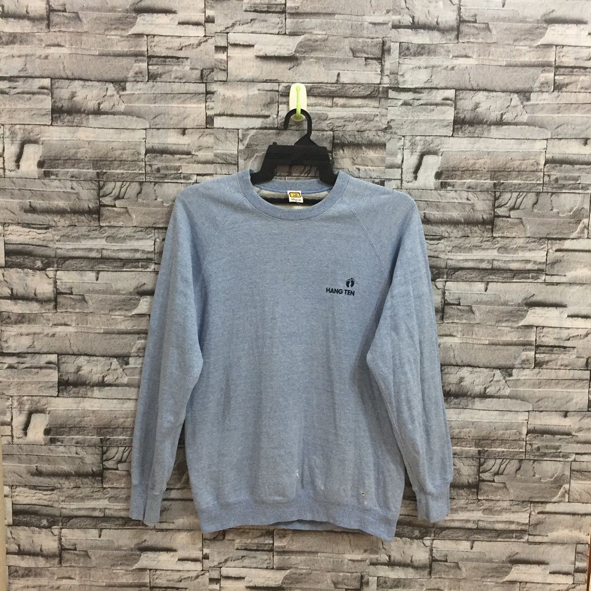 Hang Ten Vintage 80s HANG TEN sweatshirt small logo size L fit M Size US M / EU 48-50 / 2 - 1 Thumbnail
