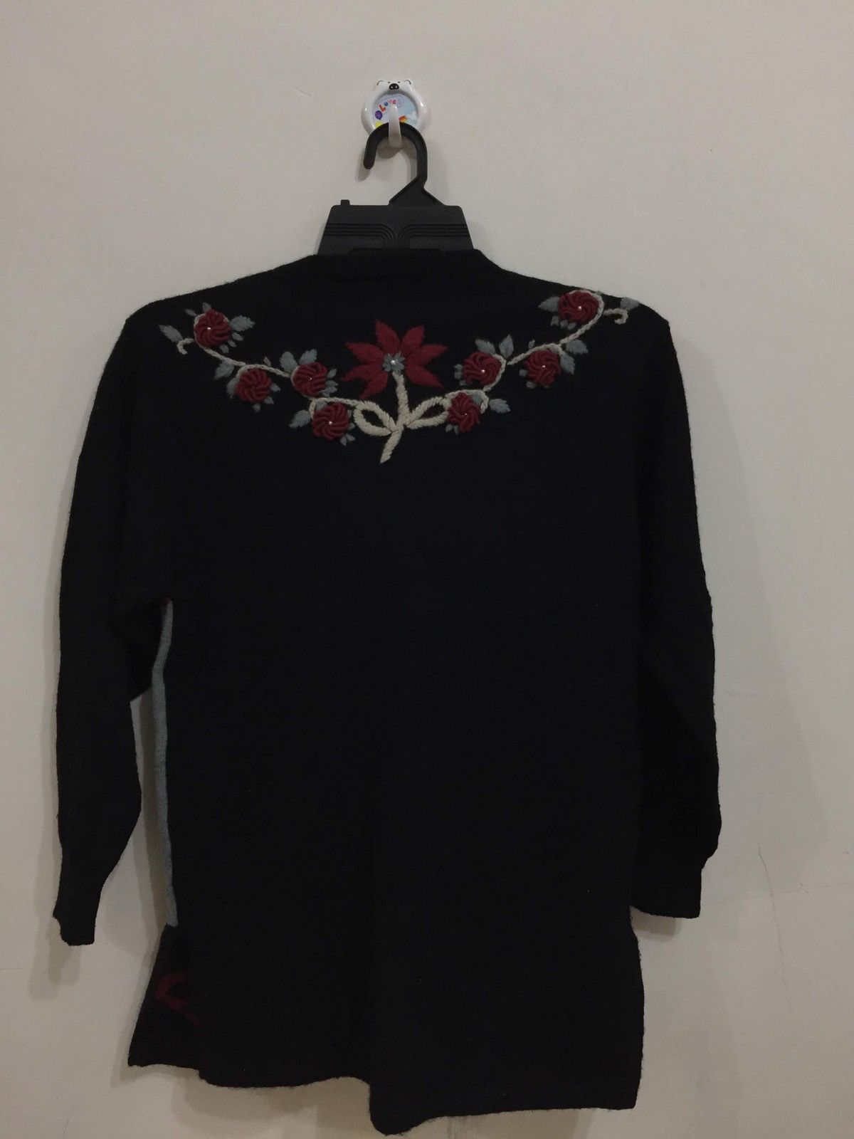 Vintage Beauty Claire knitwear Flower embroidered fit M Size M / US 6-8 / IT 42-44 - 4 Thumbnail
