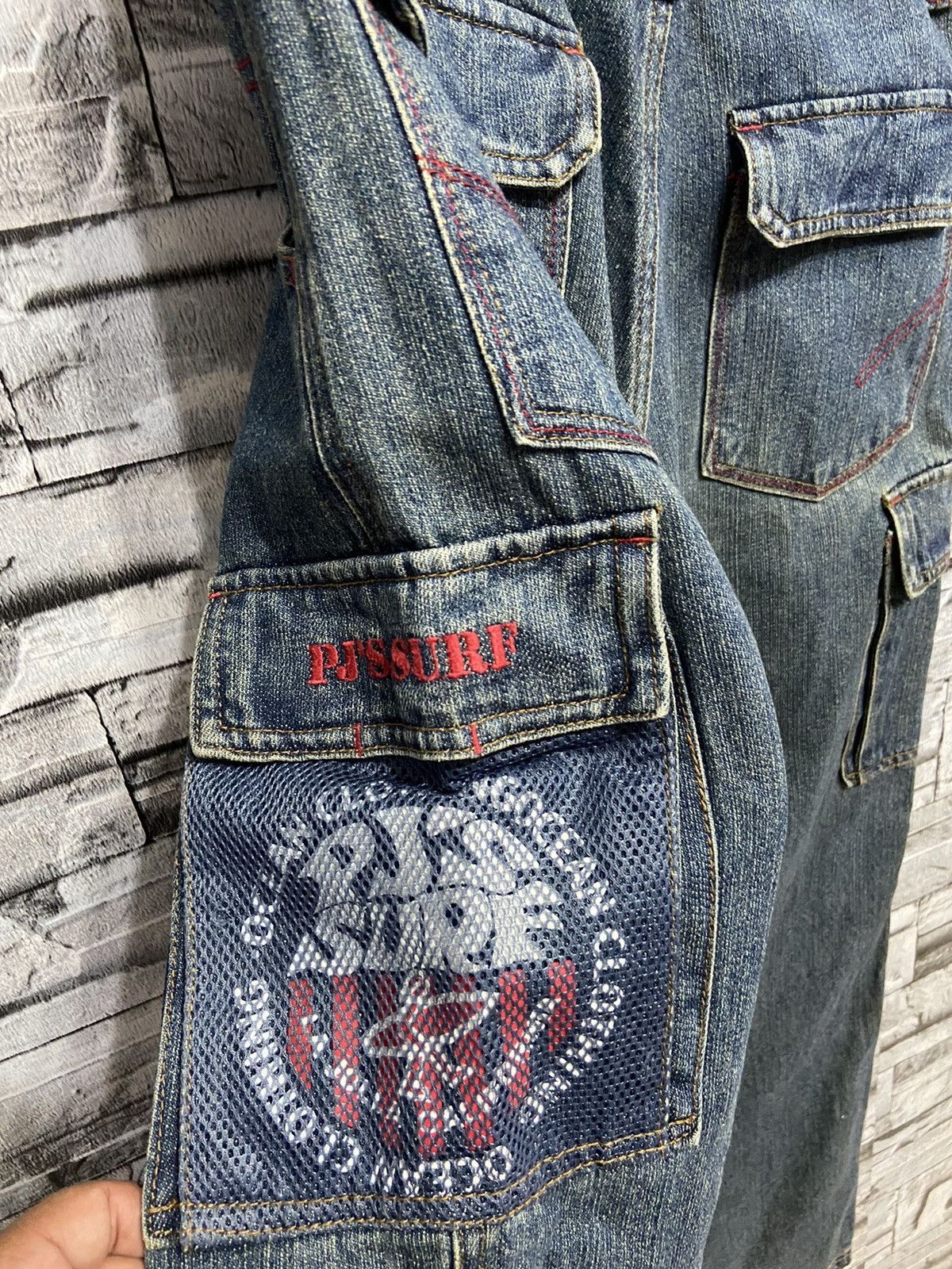 Japanese Brand Vintage Pj’s Surf workwear jeans S fit W28 straight cut Size US 28 / EU 44 - 4 Thumbnail