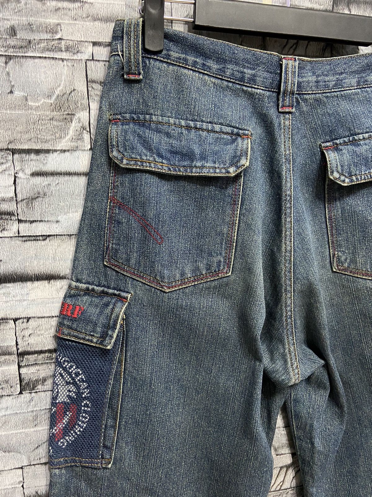 Japanese Brand Vintage Pj’s Surf workwear jeans S fit W28 straight cut Size US 28 / EU 44 - 3 Thumbnail