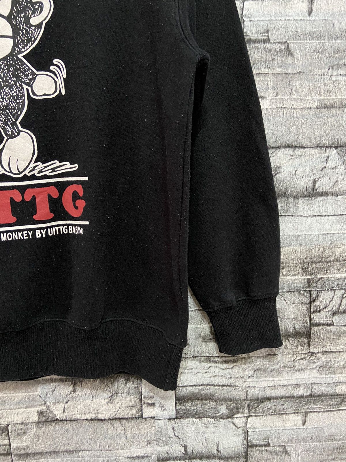 Japanese Brand UITTG Baby Monkey sweatshirt big logo anime japan Size US M / EU 48-50 / 2 - 6 Thumbnail