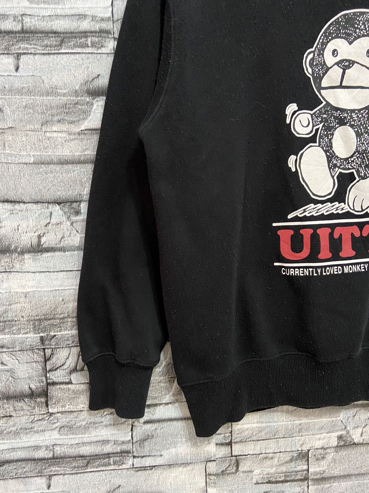 Japanese Brand UITTG Baby Monkey sweatshirt big logo anime japan Size US M / EU 48-50 / 2 - 5 Thumbnail