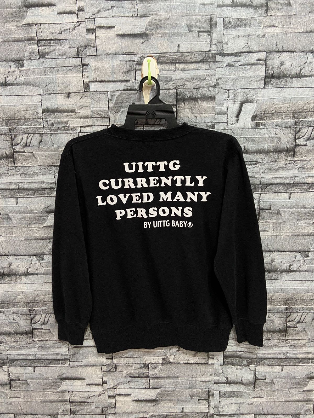Japanese Brand UITTG Baby Monkey sweatshirt big logo anime japan Size US M / EU 48-50 / 2 - 7 Thumbnail