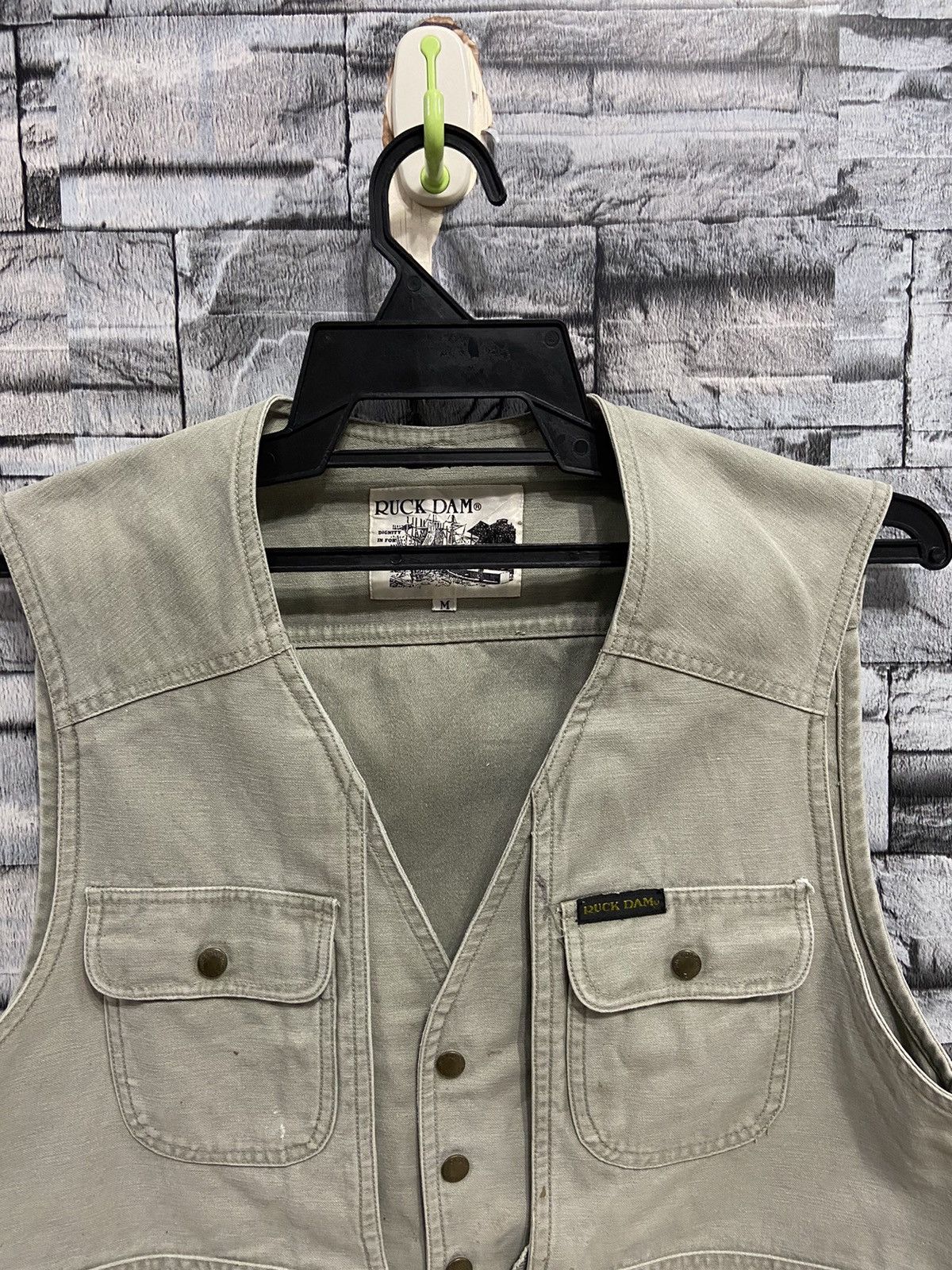 Japanese Brand Vintage Ruck Dam Tactical Vest streetwear Size US M / EU 48-50 / 2 - 2 Thumbnail