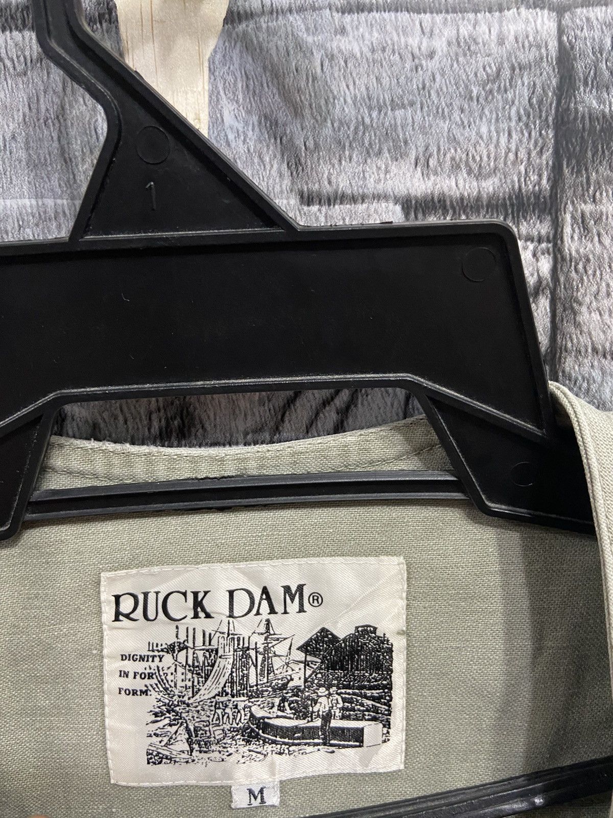 Japanese Brand Vintage Ruck Dam Tactical Vest streetwear Size US M / EU 48-50 / 2 - 3 Thumbnail