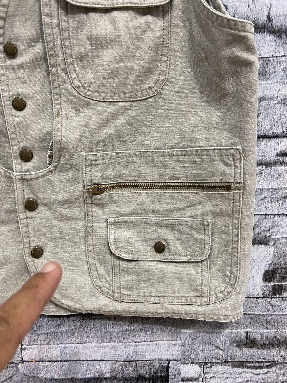 Japanese Brand Vintage Ruck Dam Tactical Vest streetwear Size US M / EU 48-50 / 2 - 5 Thumbnail