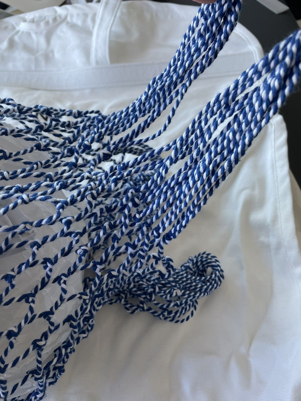 Rare New Celine VIP Gift Limited Edition Fishnet Tote Bag