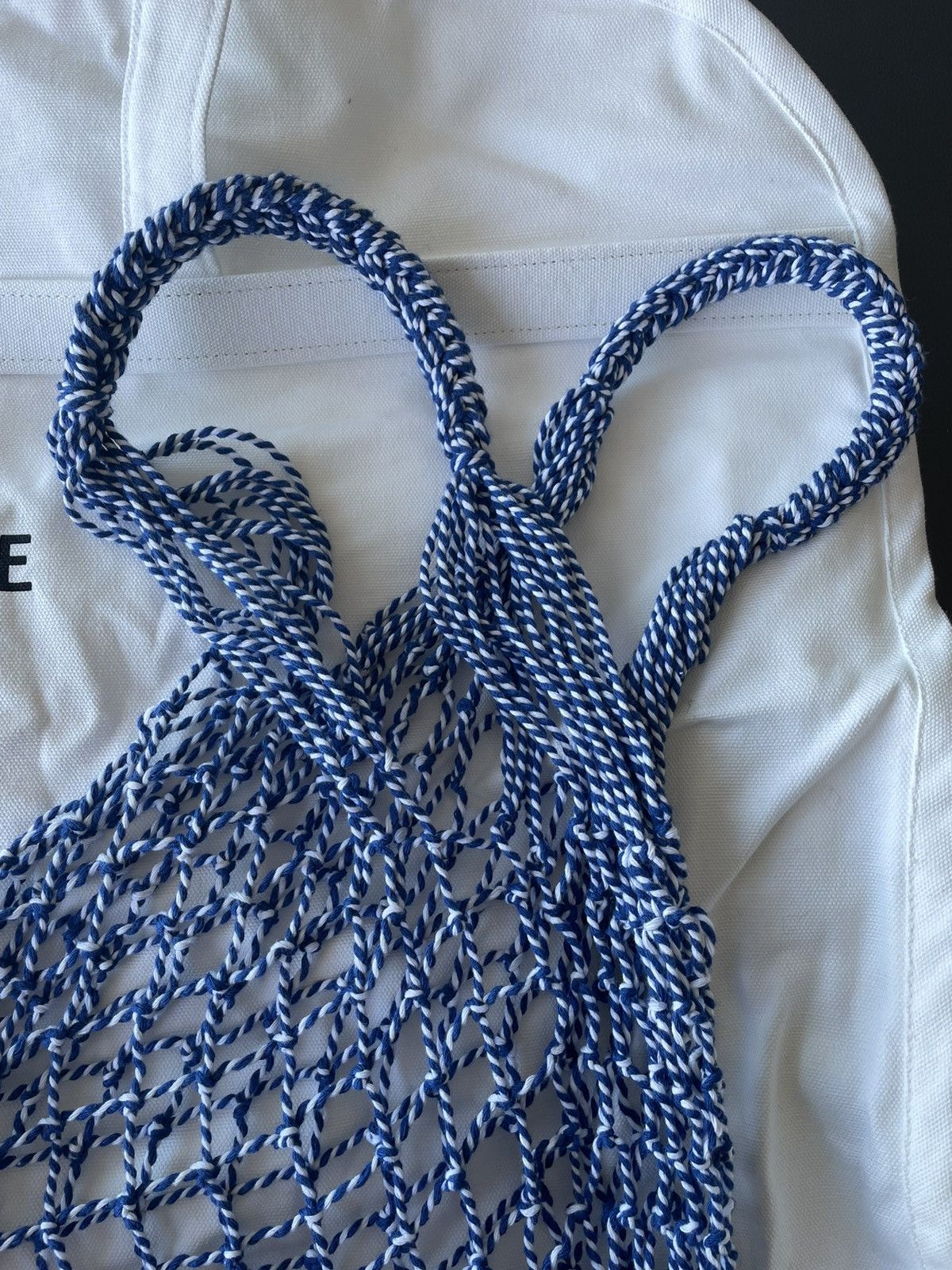 Celine Rare New Celine VIP Gift Limited Edition Fishnet Tote Bag Size ONE SIZE - 4 Thumbnail