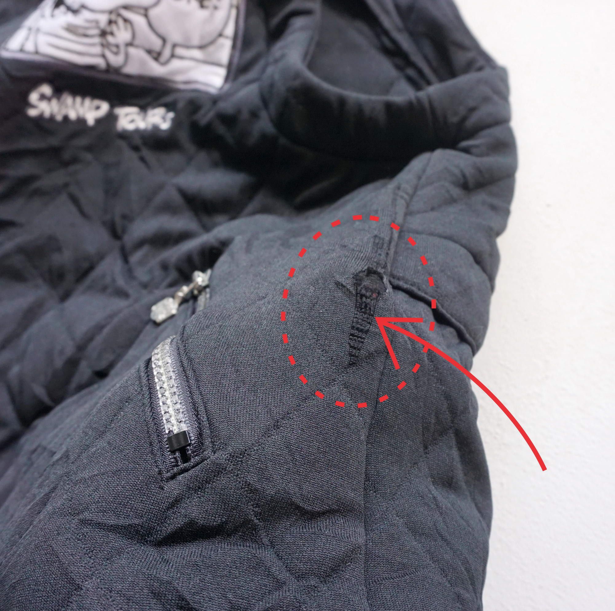 Japanese Brand SWAMP TOURS Comic Strips Quilted Vest Size US M / EU 48-50 / 2 - 5 Thumbnail