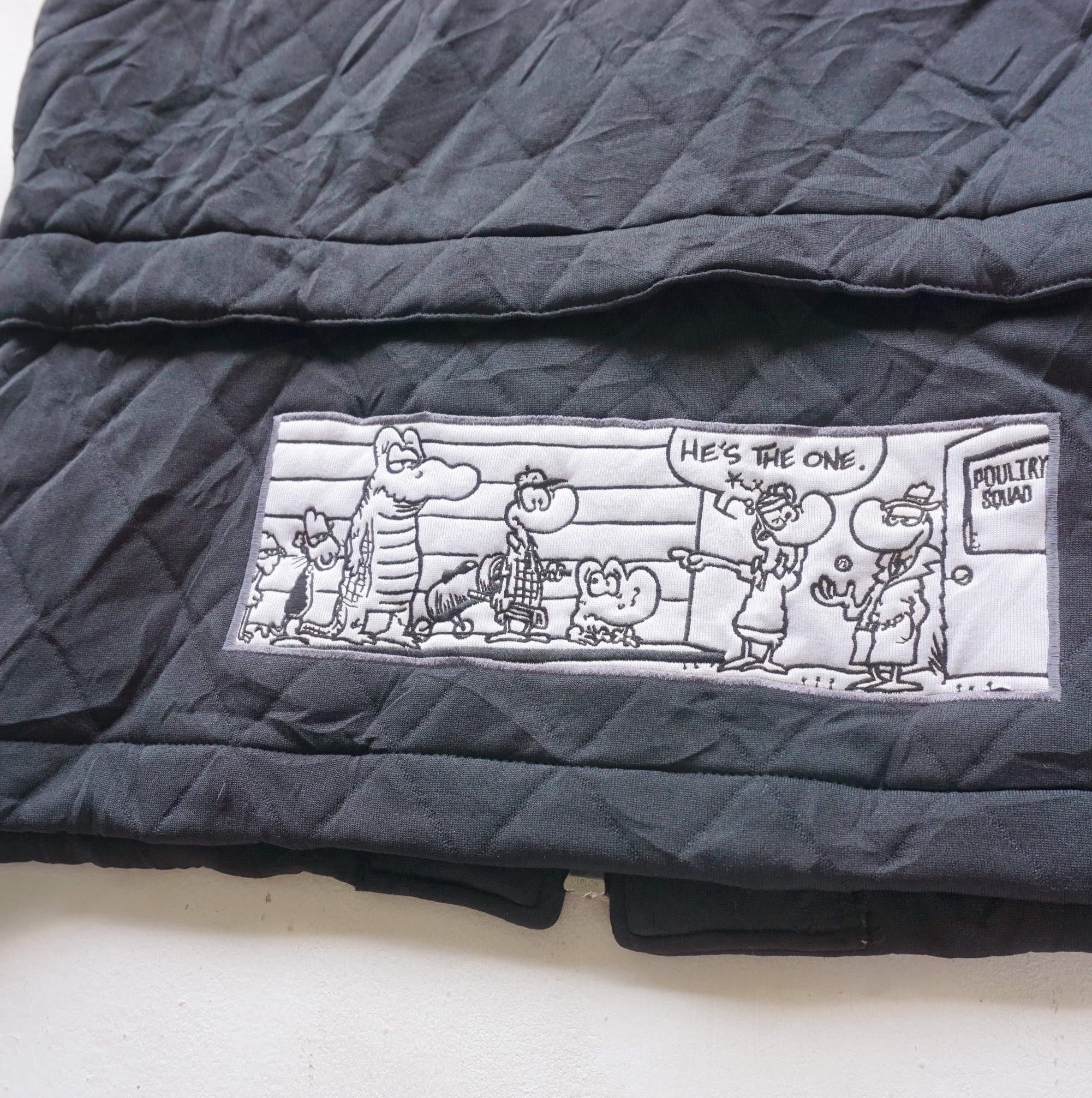 Japanese Brand SWAMP TOURS Comic Strips Quilted Vest Size US M / EU 48-50 / 2 - 6 Thumbnail