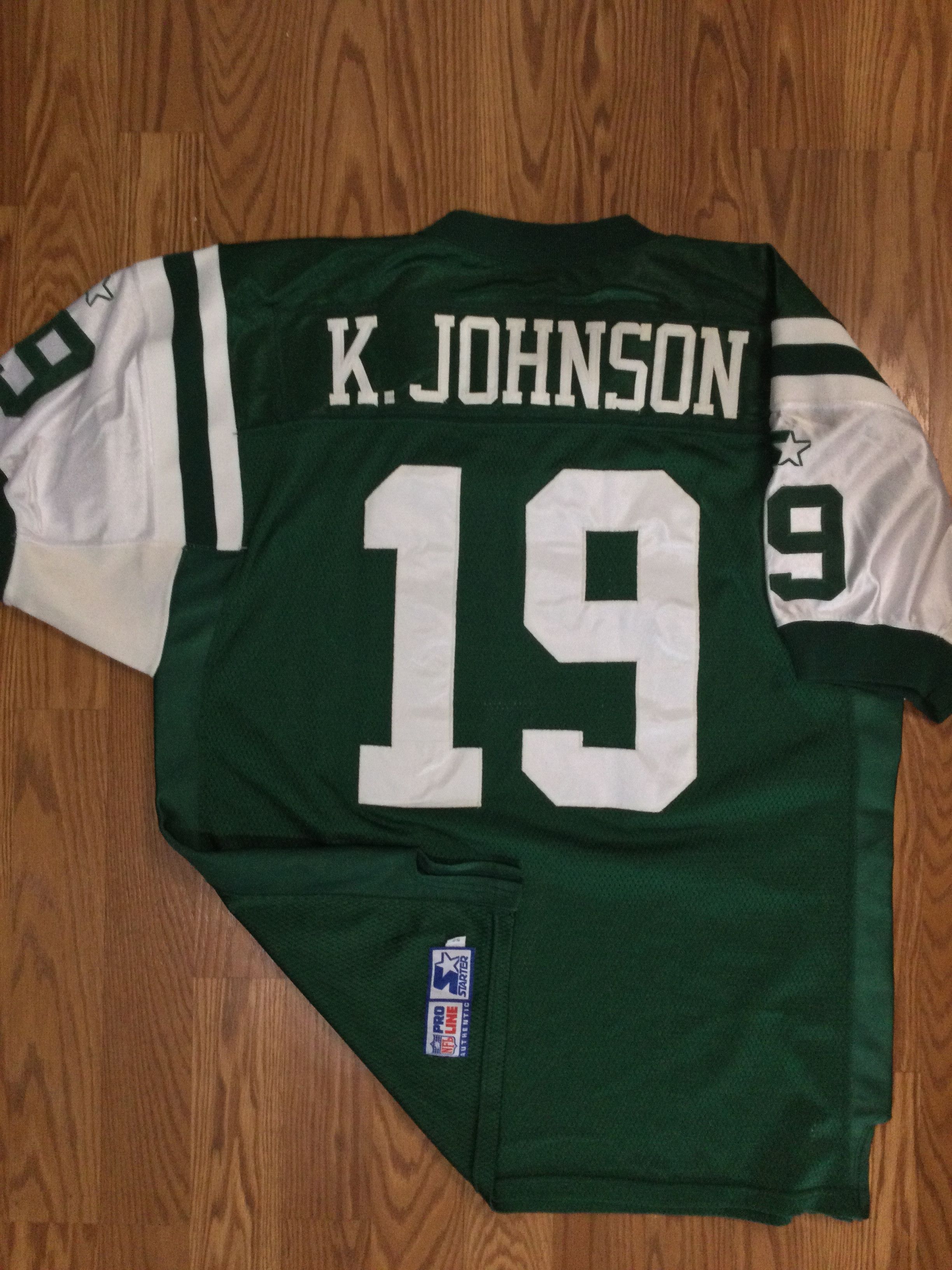 NFL × Starter Authentic New York Jets Keyshawn Johnson Starter Jersey Size US L / EU 52-54 / 3 - 9 Thumbnail