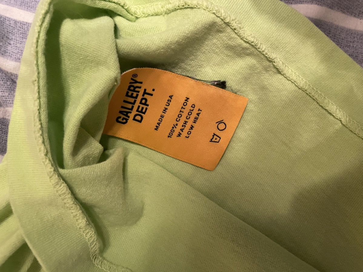 Gallery Dept. Gallery dept Souvenir shirt green xl Size US XL / EU 56 / 4 - 3 Thumbnail