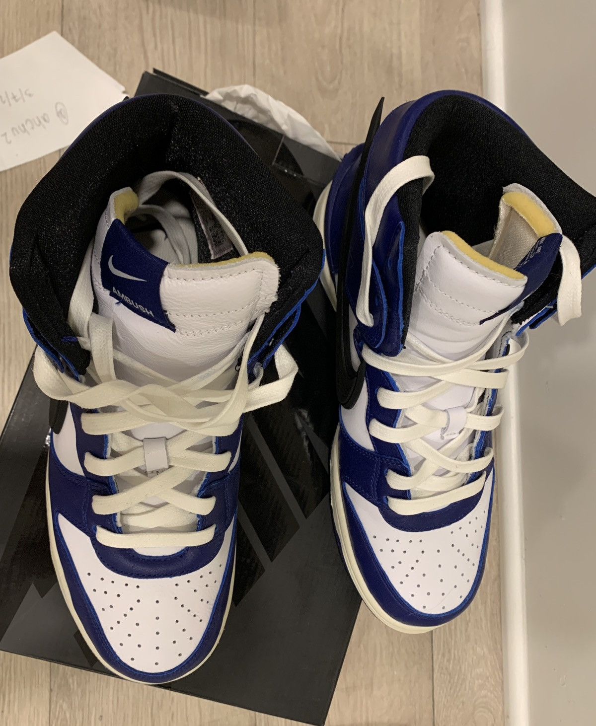 Ambush Design × Nike Nike Ambush Dunk High Blue Size US 8 / EU 41 - 6 Thumbnail