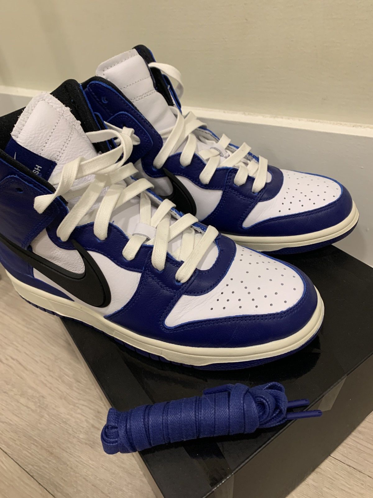 Ambush Design × Nike Nike Ambush Dunk High Blue Size US 8 / EU 41 - 9 Thumbnail