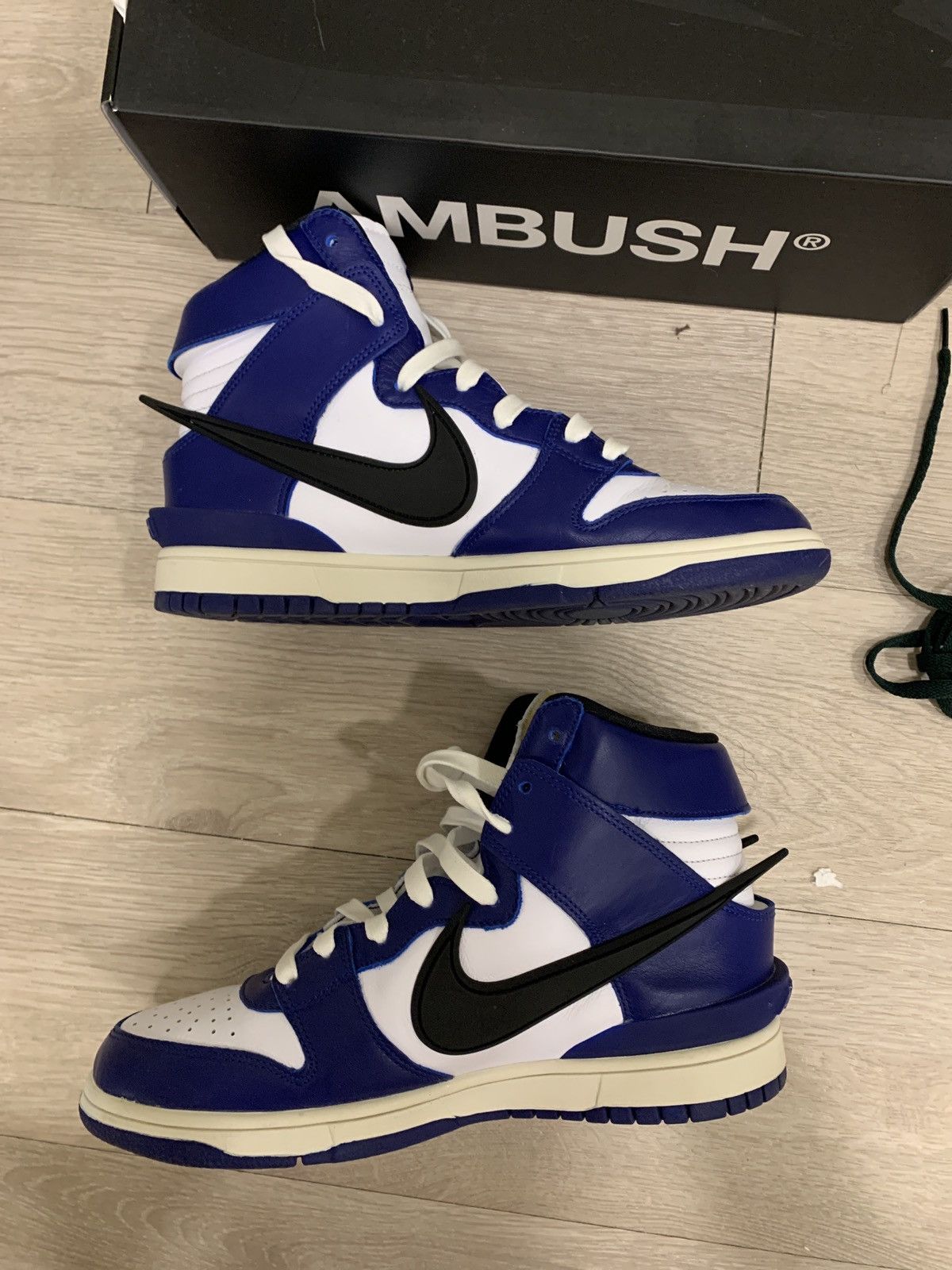 Ambush Design × Nike Nike Ambush Dunk High Blue Size US 8 / EU 41 - 12 Thumbnail