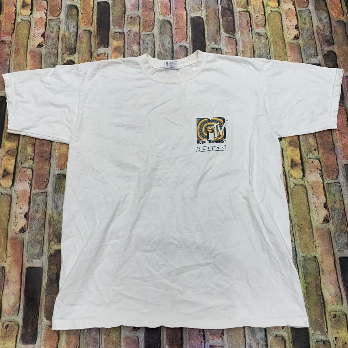 Mtv × Vintage Vintage MTV Latino tee Size US XL / EU 56 / 4 - 2 Thumbnail